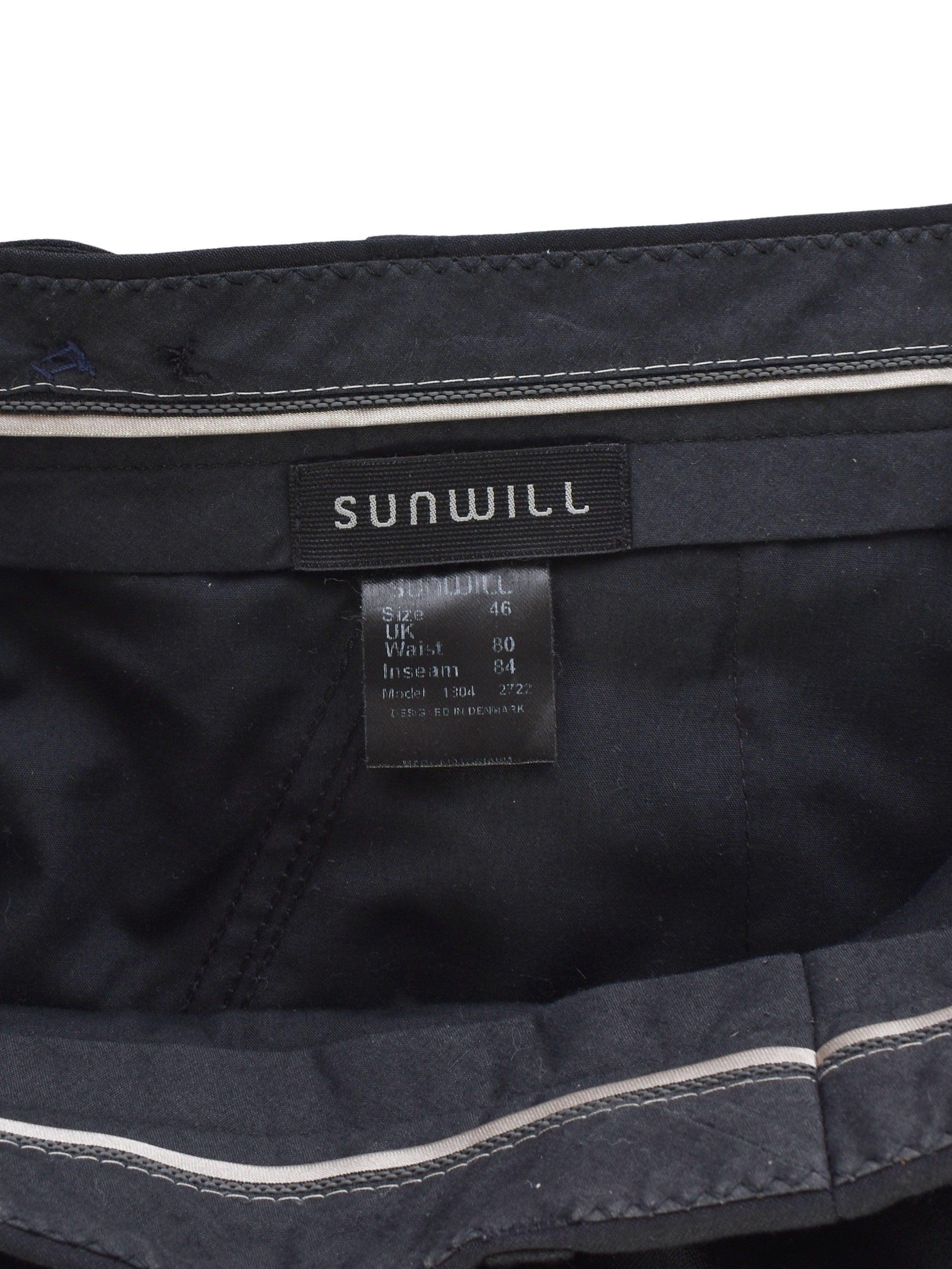 Sunwill Bukser - 46 / Sort / Mand - SassyLAB Secondhand