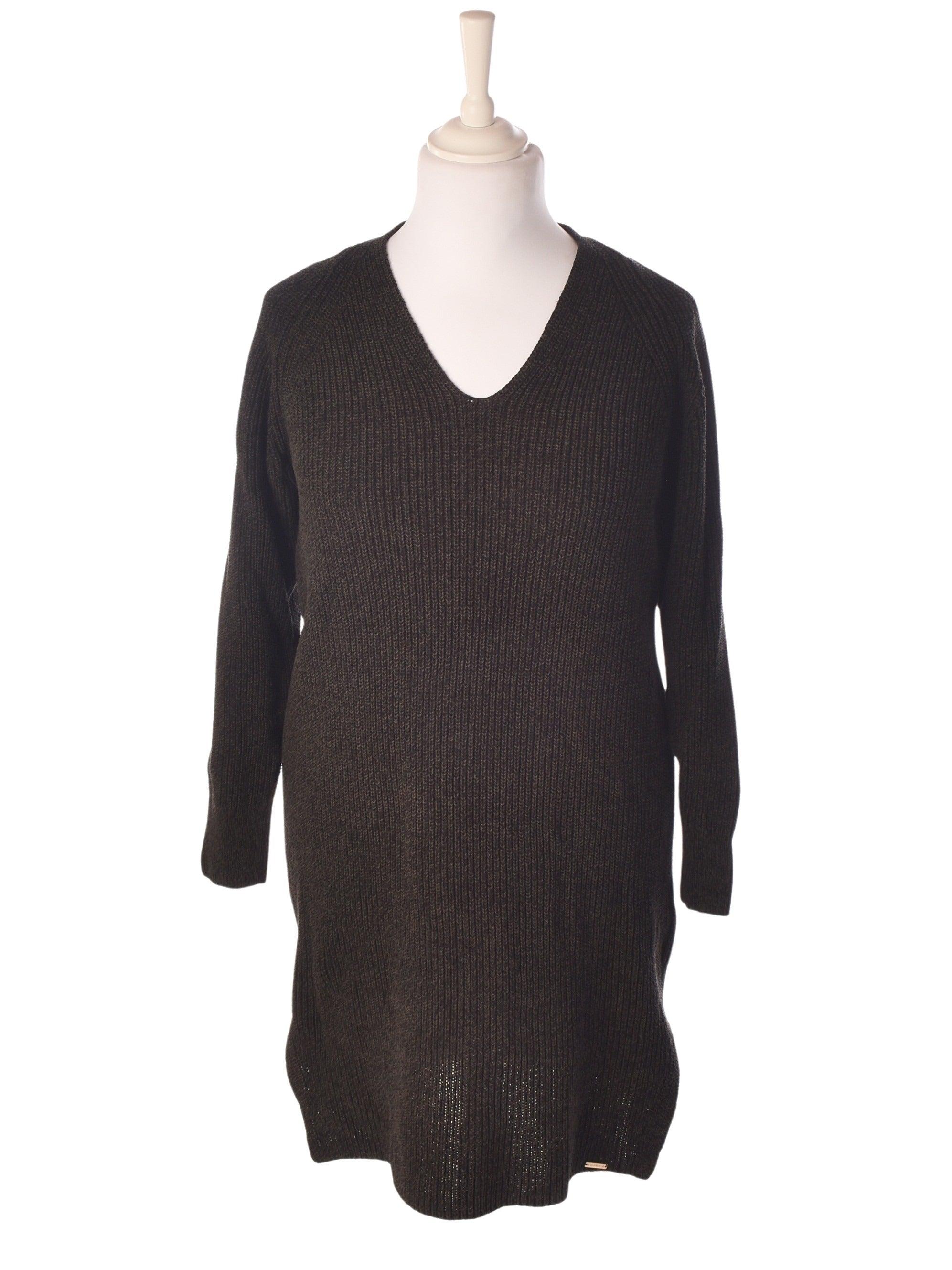 SuperDry Kjole - 38 / Grå / Kvinde - SassyLAB Secondhand