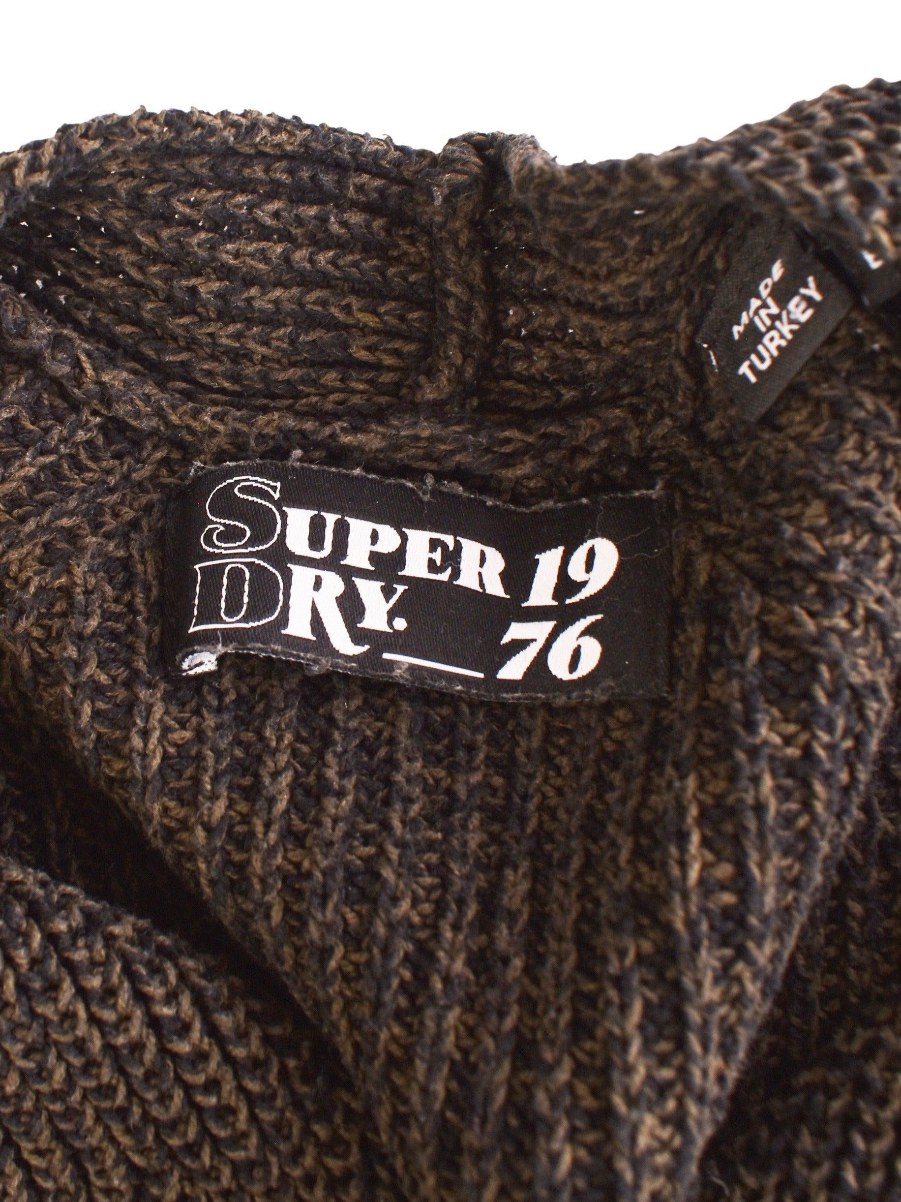 SuperDry Kjole - 38 / Grå / Kvinde - SassyLAB Secondhand
