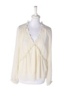 Sweewë Bluse - M / Hvid / Kvinde - SassyLAB Secondhand