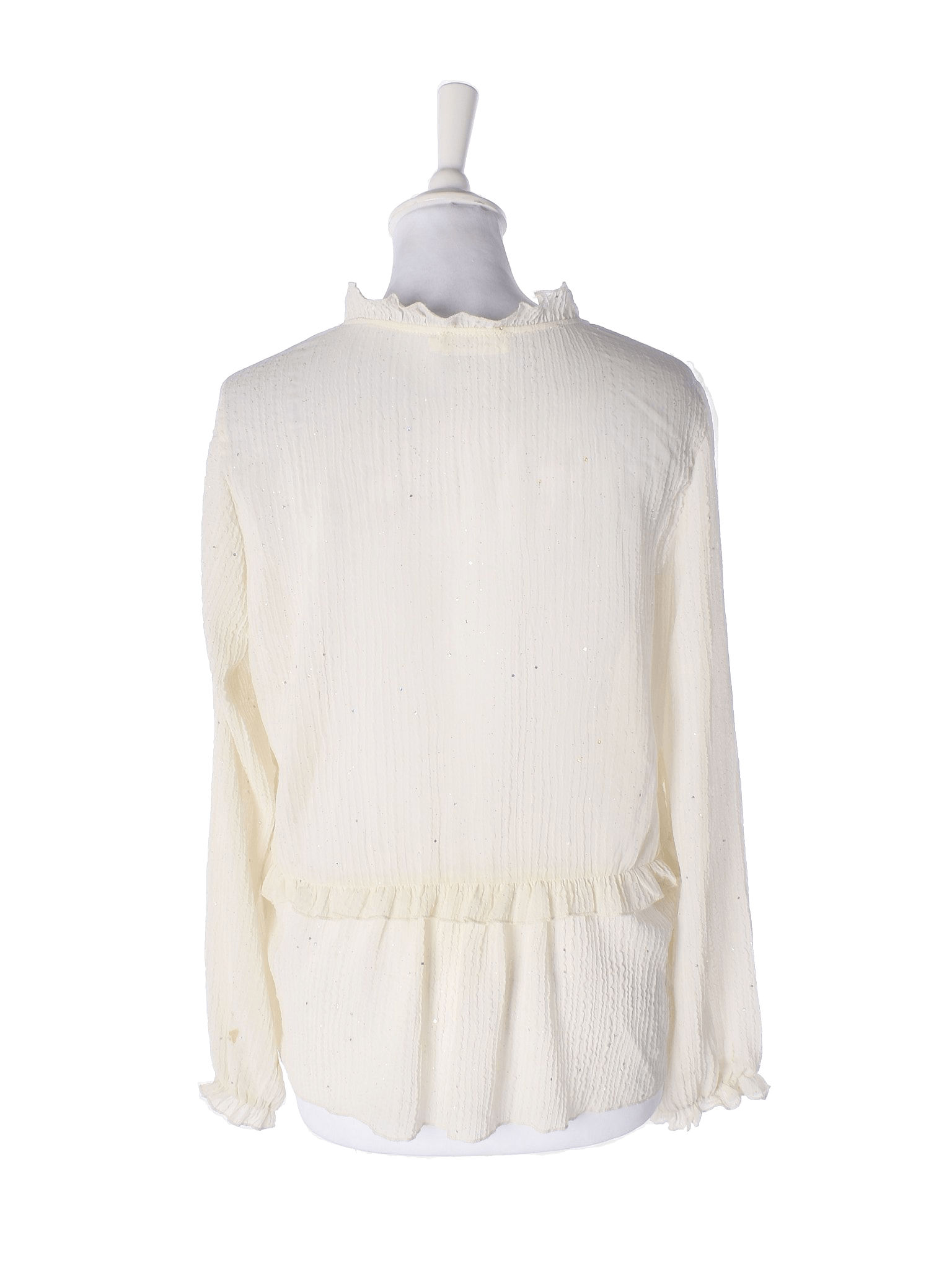 Sweewë Bluse - M / Hvid / Kvinde - SassyLAB Secondhand
