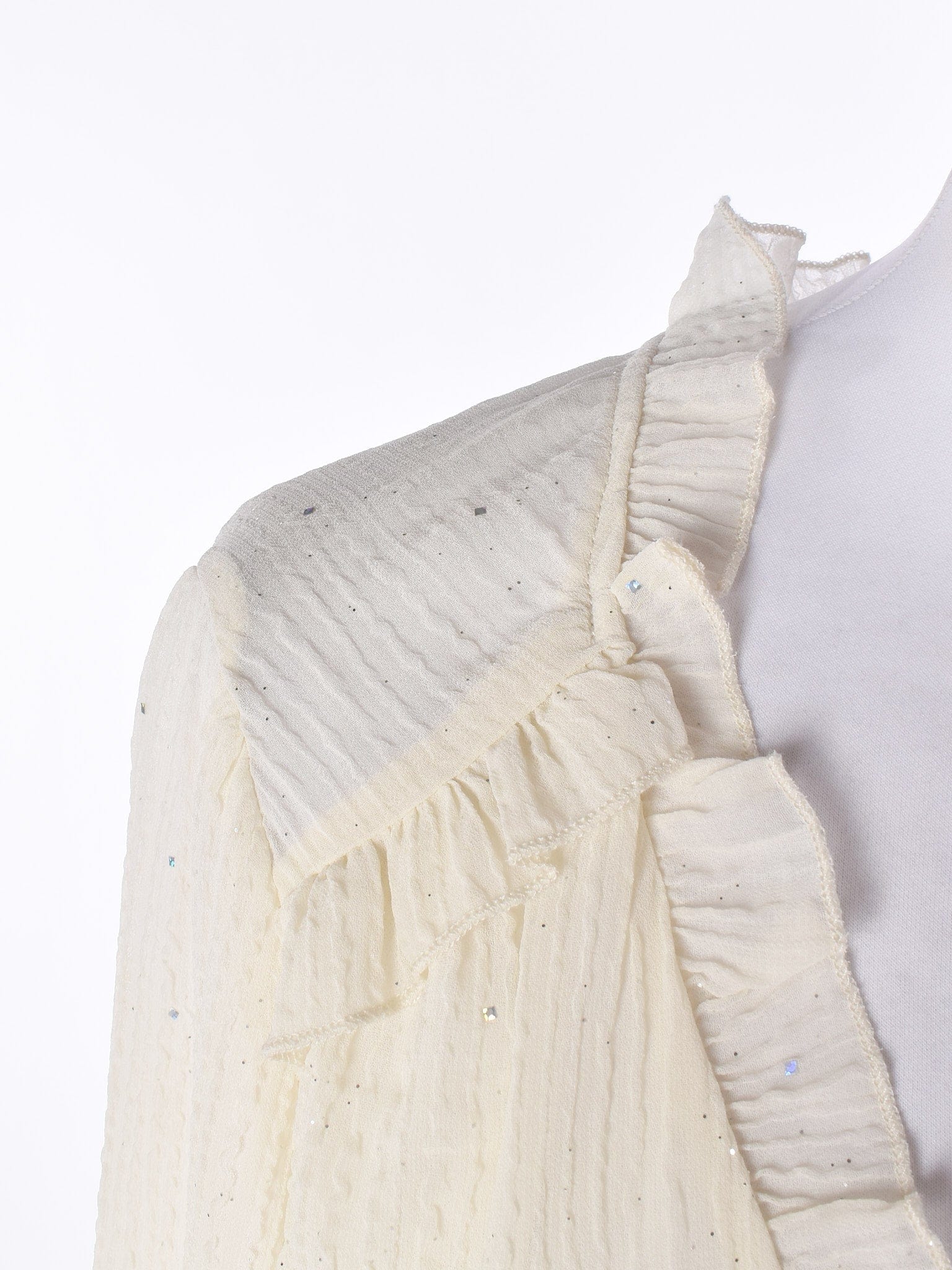 Sweewë Bluse - M / Hvid / Kvinde - SassyLAB Secondhand