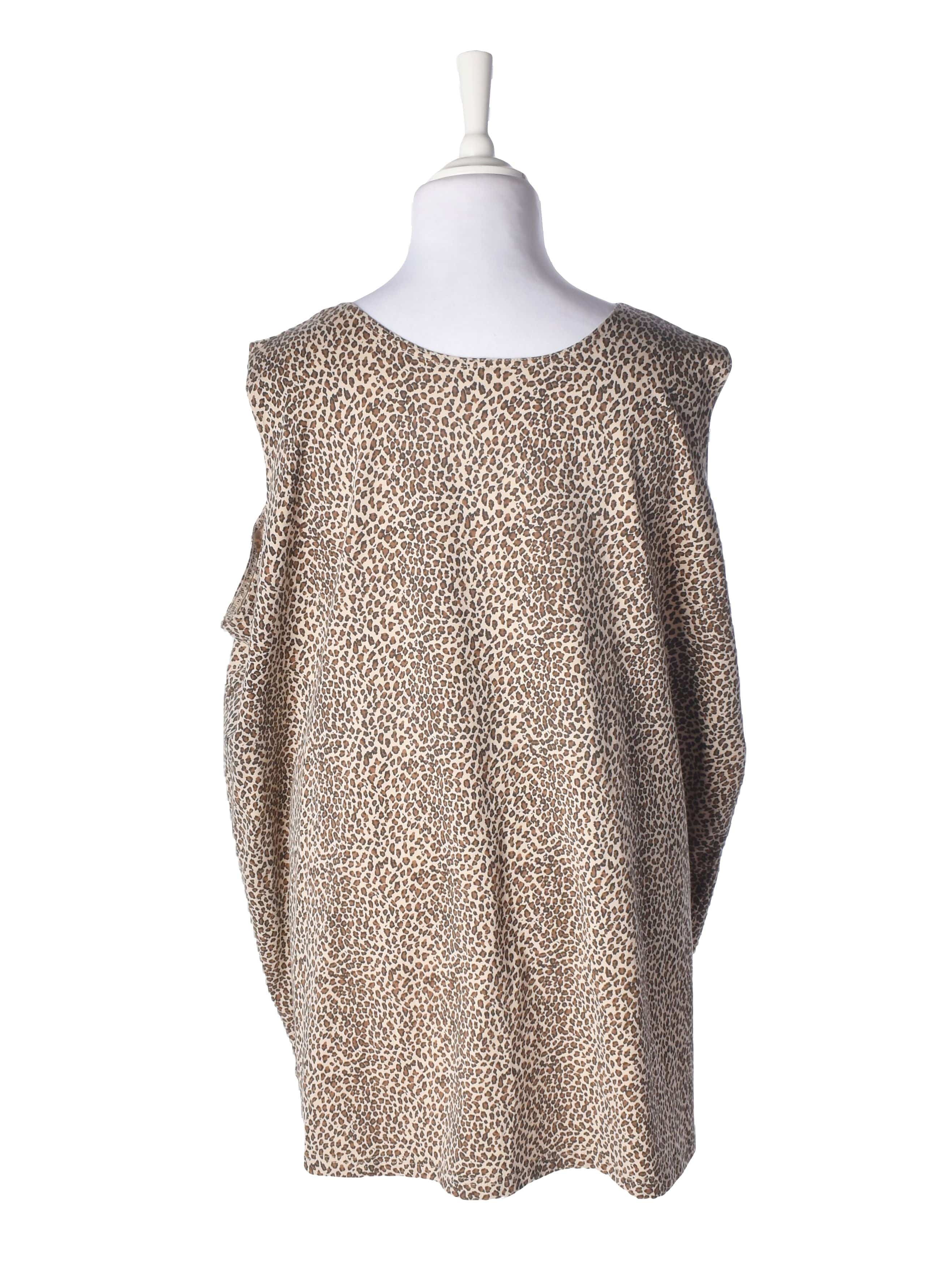 Texline Kjole - XL / Dyreprint / Kvinde - SassyLAB Secondhand