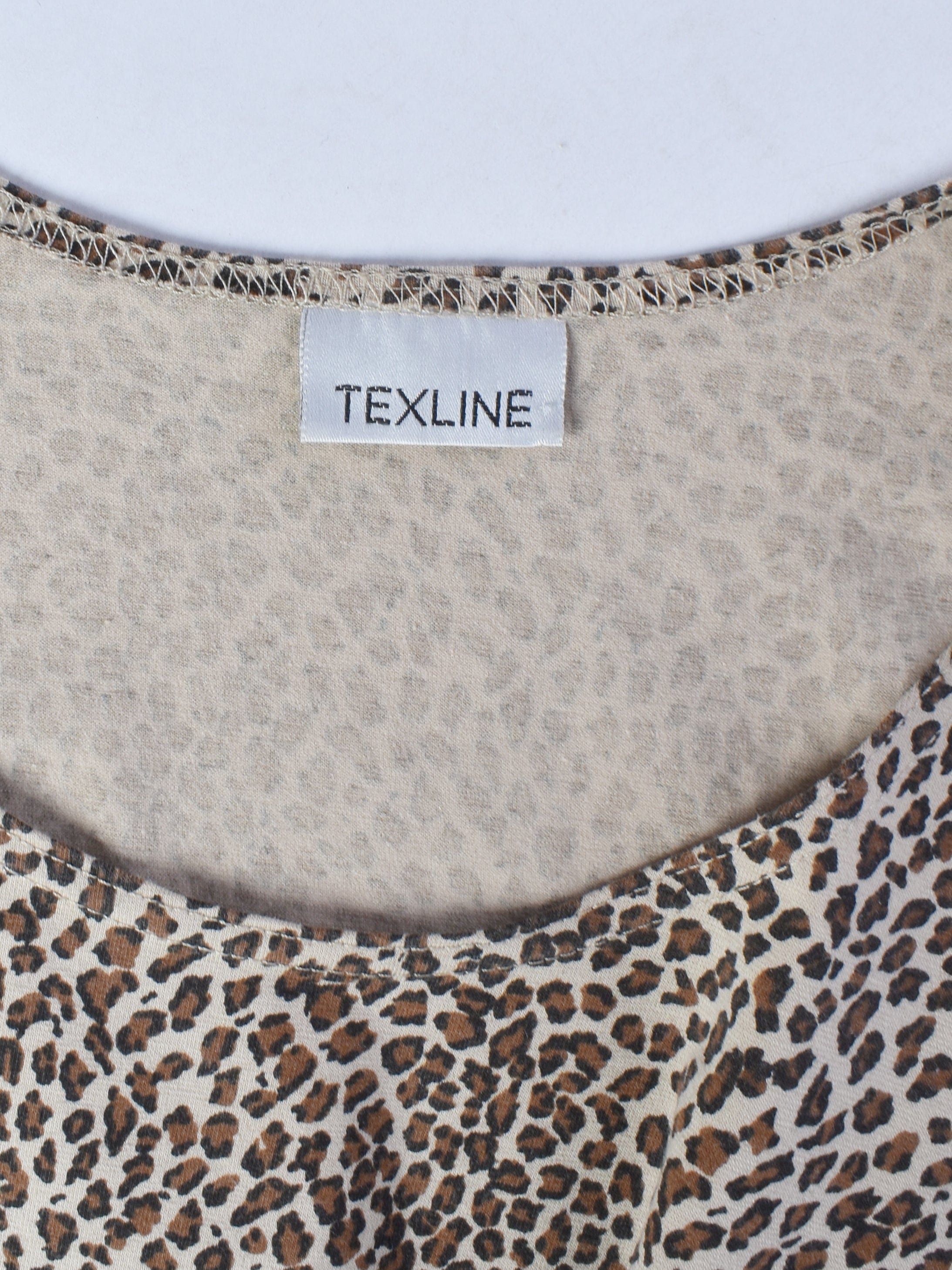 Texline Kjole - XL / Dyreprint / Kvinde - SassyLAB Secondhand