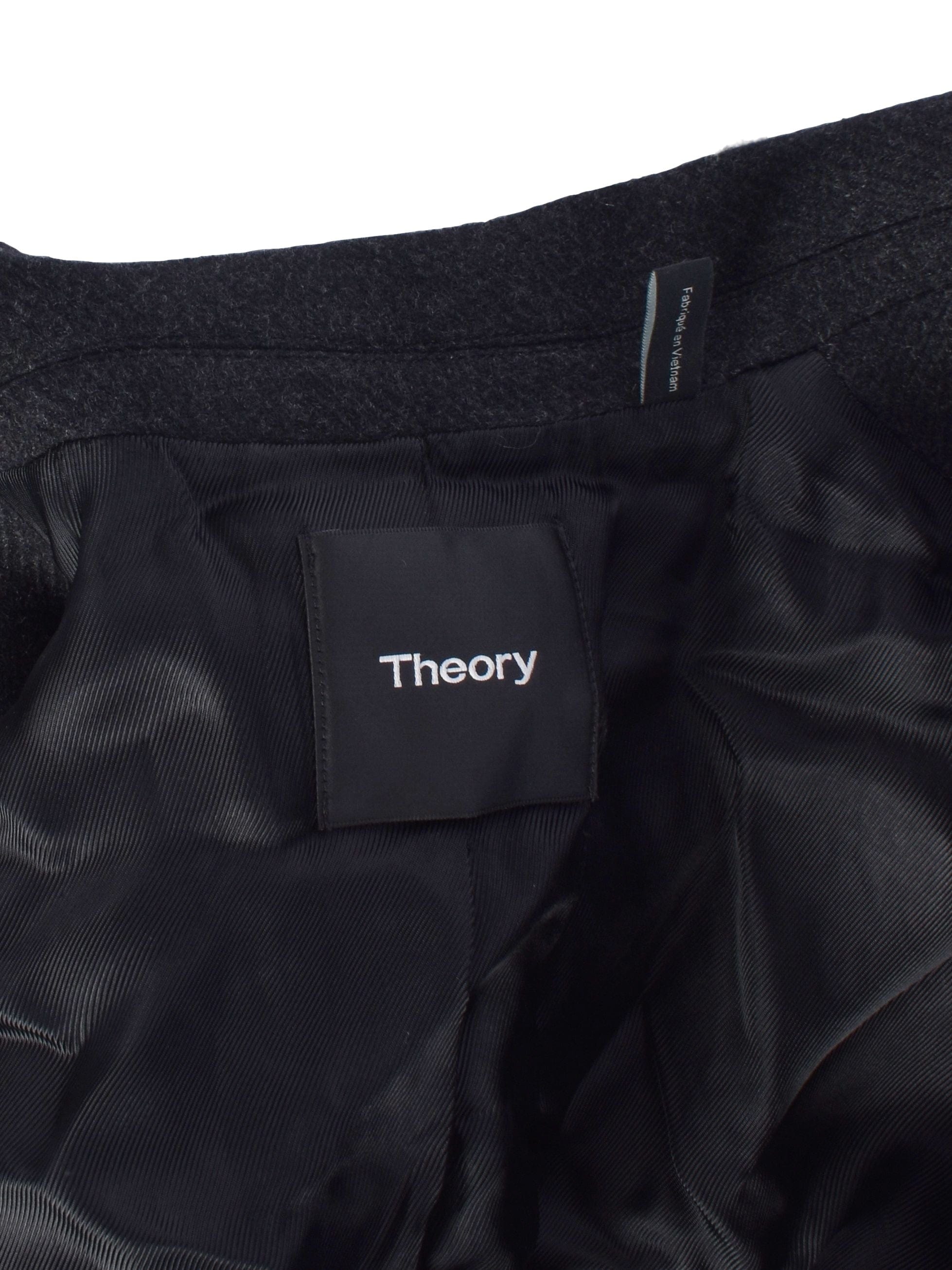Theory Frakke - XS / Sort / Kvinde - SassyLAB Secondhand