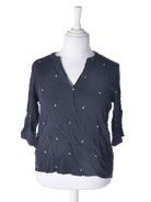 Therese Bluse - XL / Sort / Kvinde - SassyLAB Secondhand