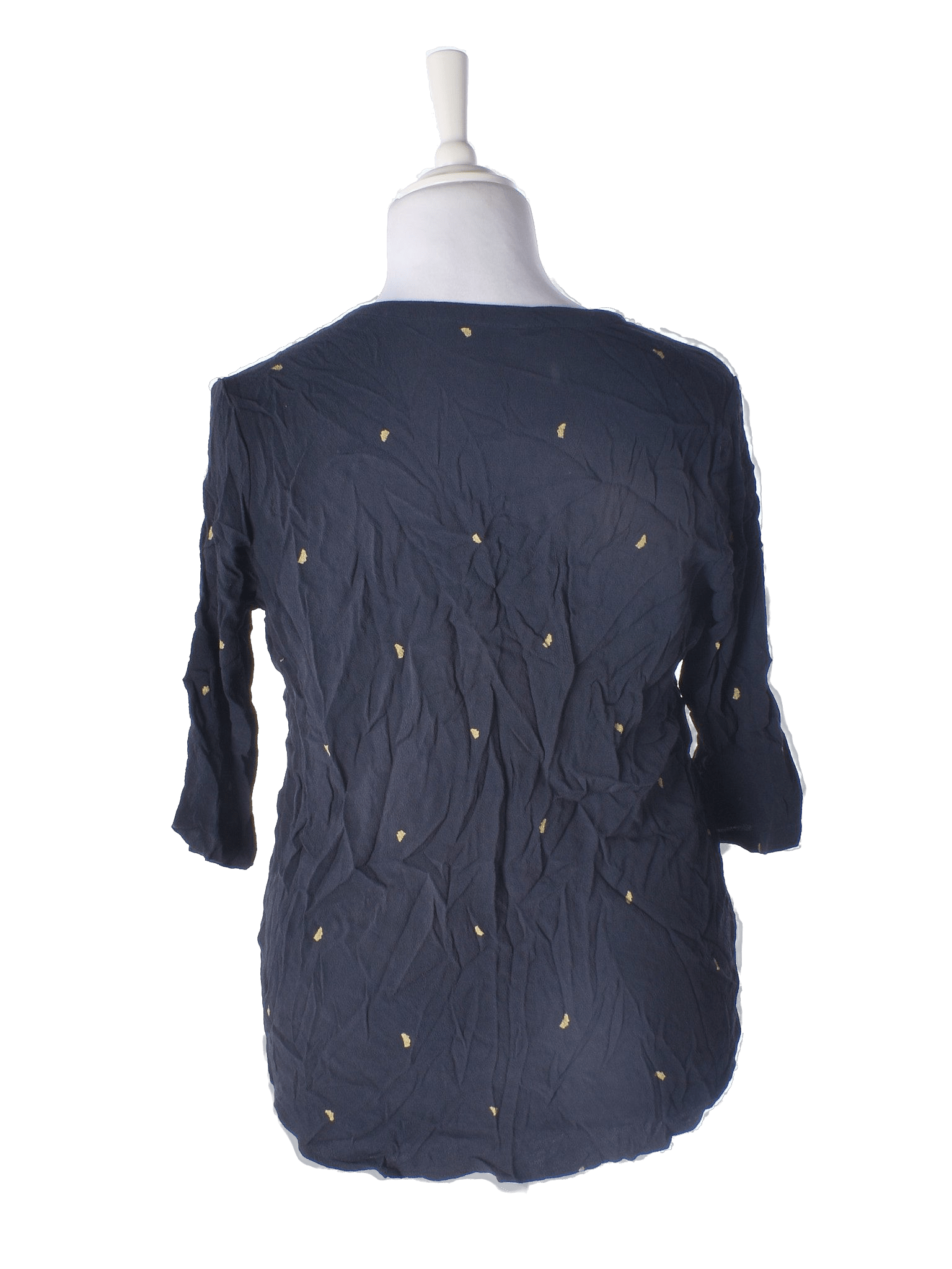 Therese Bluse - XL / Sort / Kvinde - SassyLAB Secondhand