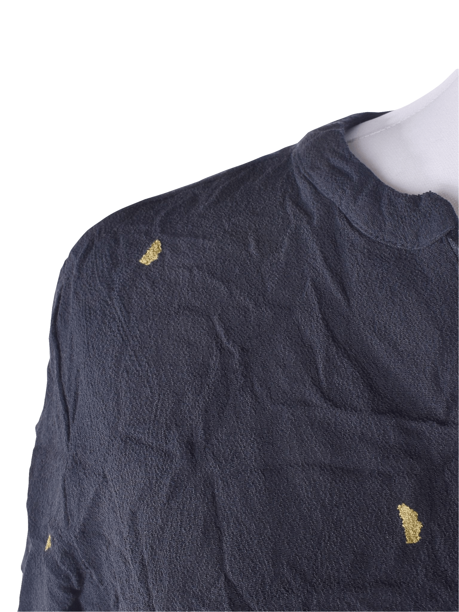 Therese Bluse - XL / Sort / Kvinde - SassyLAB Secondhand
