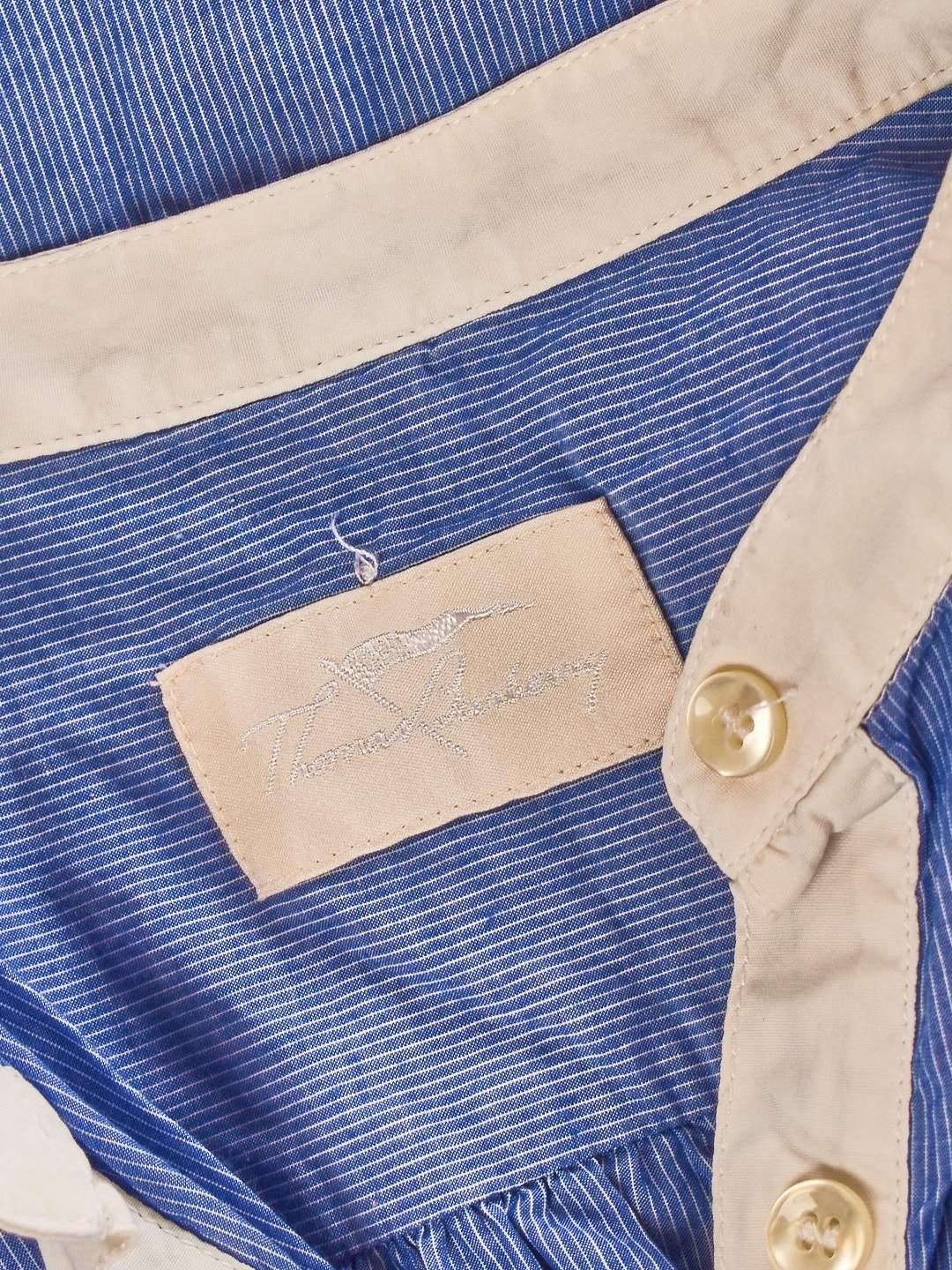 Thomas Burberry Skjorte - S / Blå / Kvinde - SassyLAB Secondhand