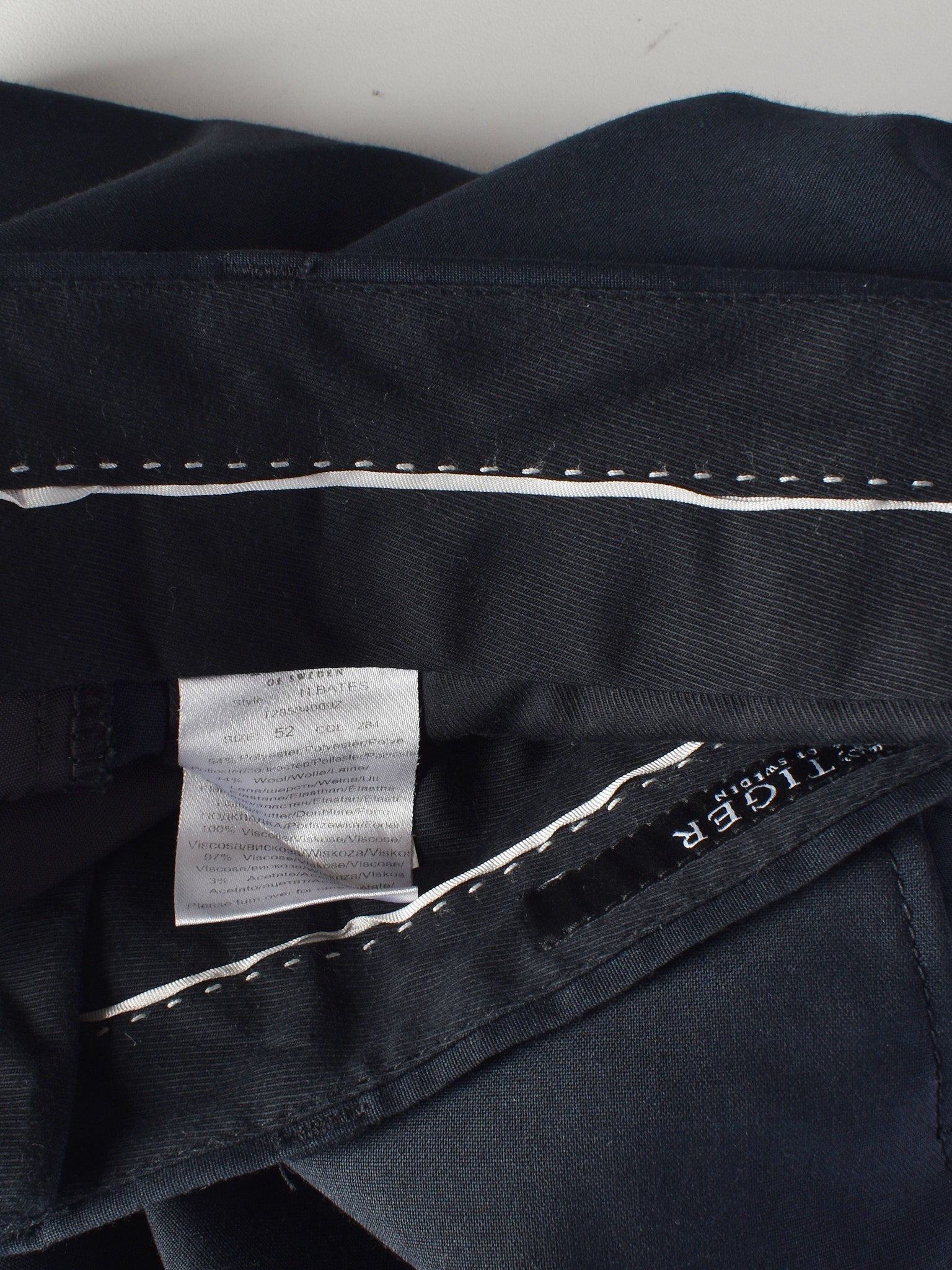 Tiger Of Sweden 2-delt sæt - 52 / Sort / Mand - SassyLAB Secondhand