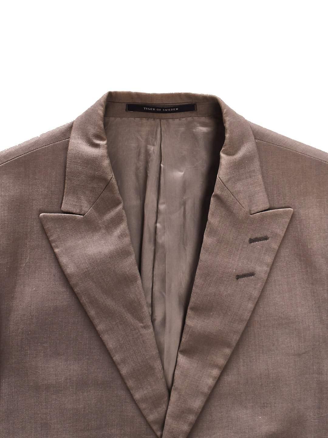 Tiger Of Sweden Blazer - L / Grå / Mand - SassyLAB Secondhand