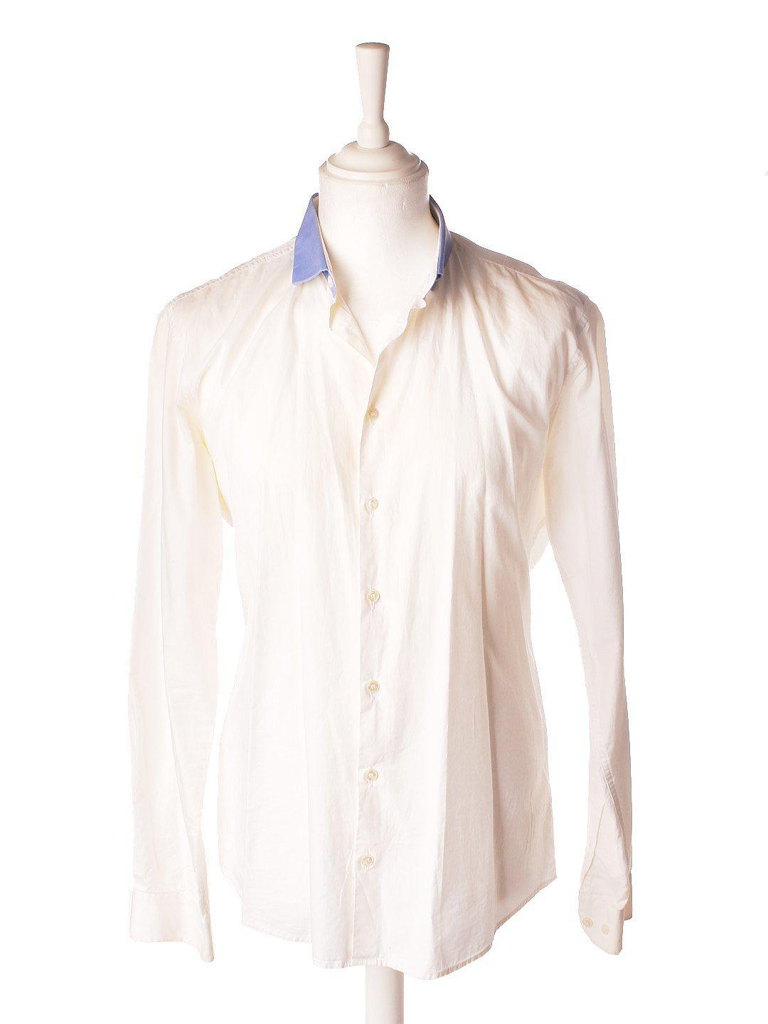 Tiger Of Sweden Skjorte - M / Hvid / Mand - SassyLAB Secondhand