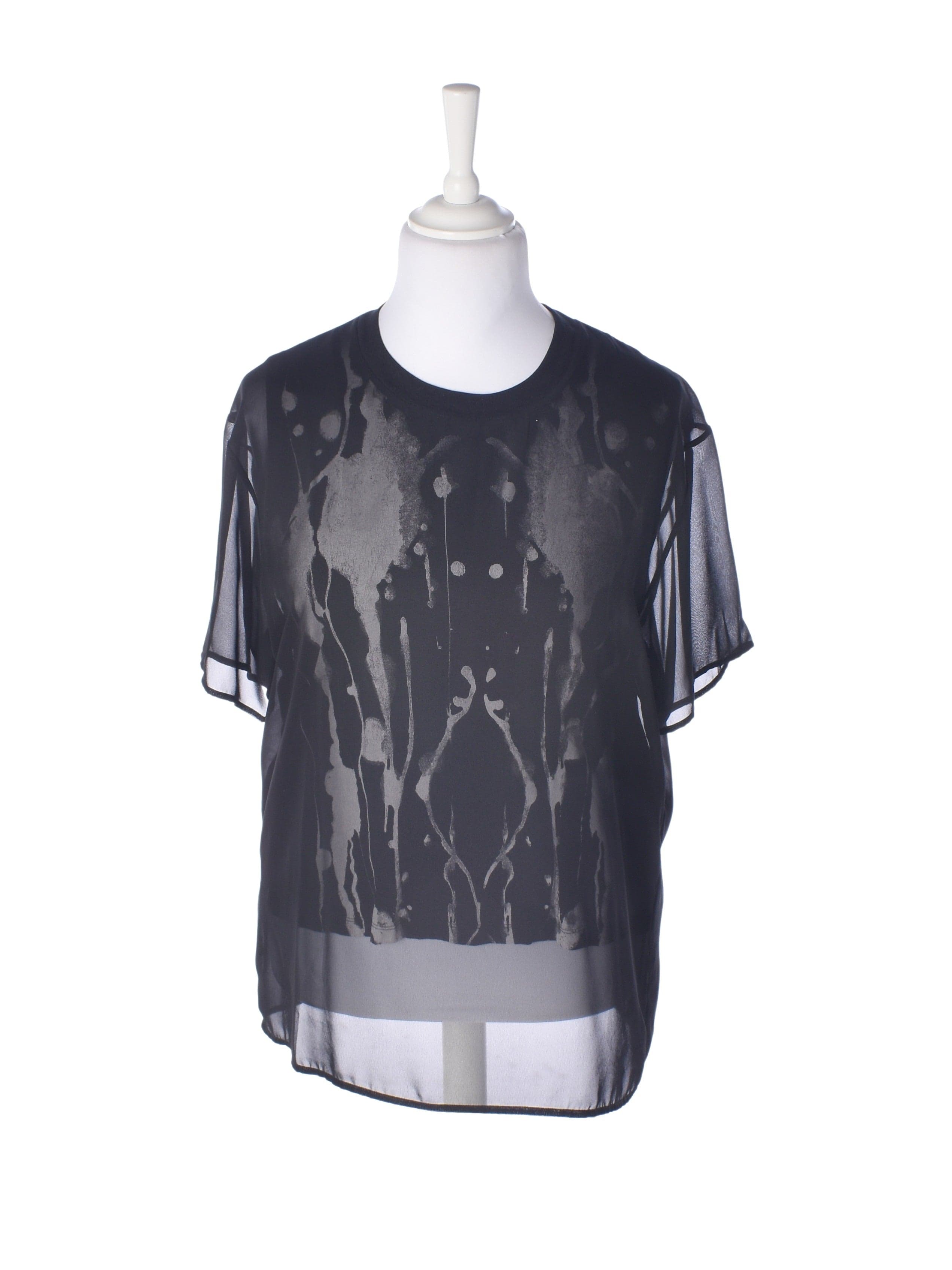 Tiger Of Sweden T-Shirt - L / Sort / Kvinde - SassyLAB Secondhand
