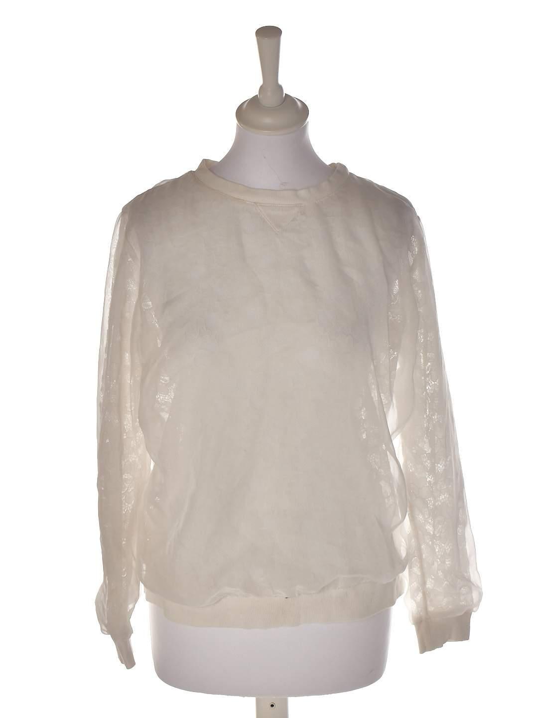 Tommy Hilfiger Bluse - 40 / Hvid / Kvinde - SassyLAB Secondhand
