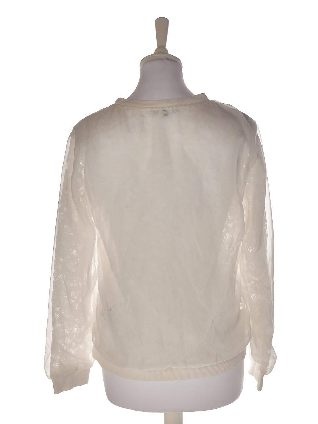 Tommy Hilfiger Bluse - 40 / Hvid / Kvinde - SassyLAB Secondhand