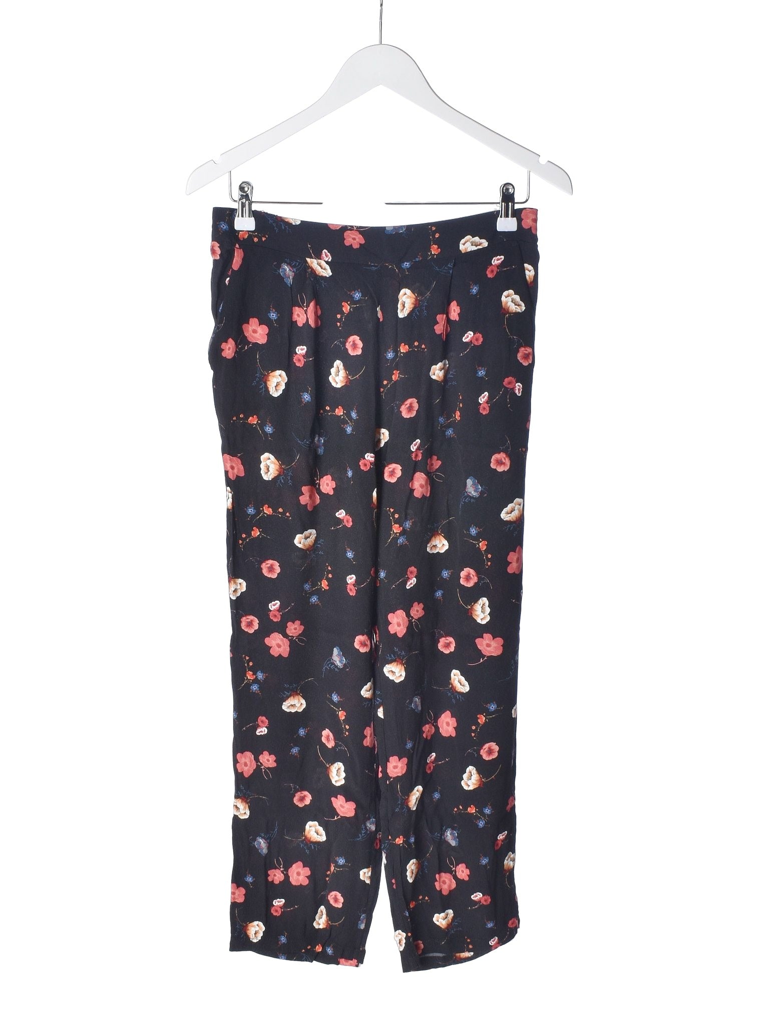 Tommy Hilfiger Bukser - L / Blomstret / Kvinde - SassyLAB Secondhand