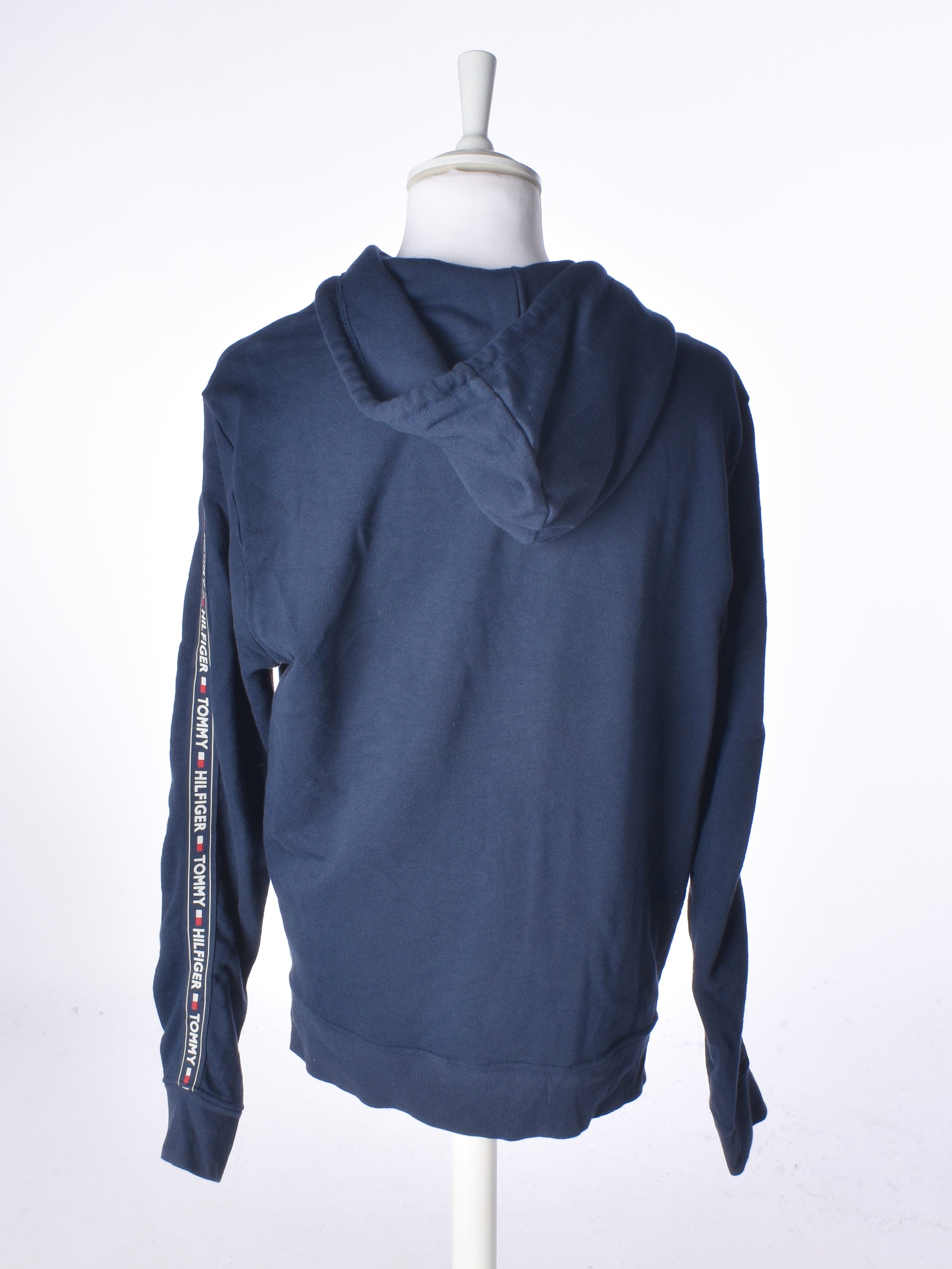 Tommy Hilfiger Hoodie - XL / Blå / Kvinde - SassyLAB Secondhand