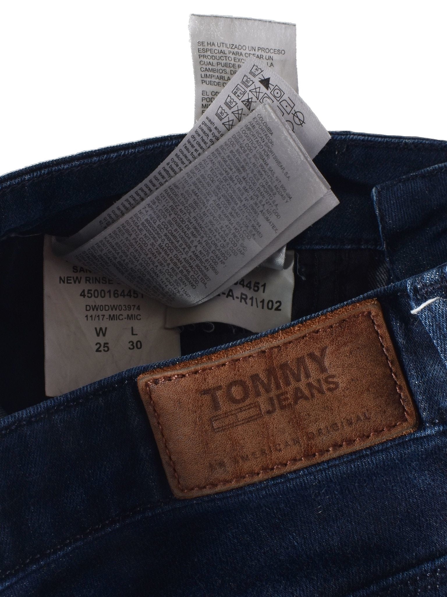 Tommy Hilfiger Jeans - W25 L30 / Blå / Kvinde - SassyLAB Secondhand