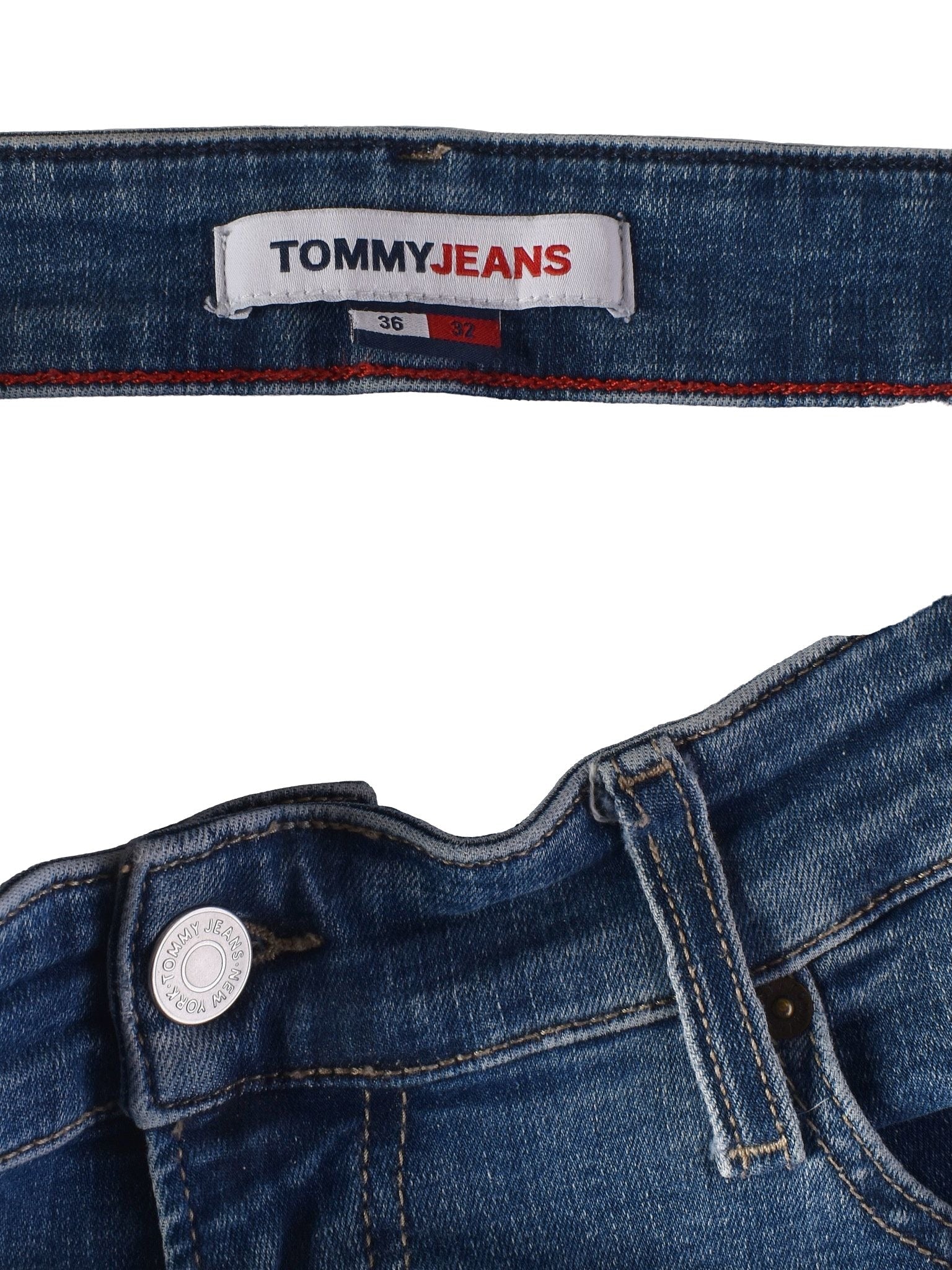 Tommy Hilfiger Jeans - W36 L32 / Blå / Kvinde - SassyLAB Secondhand