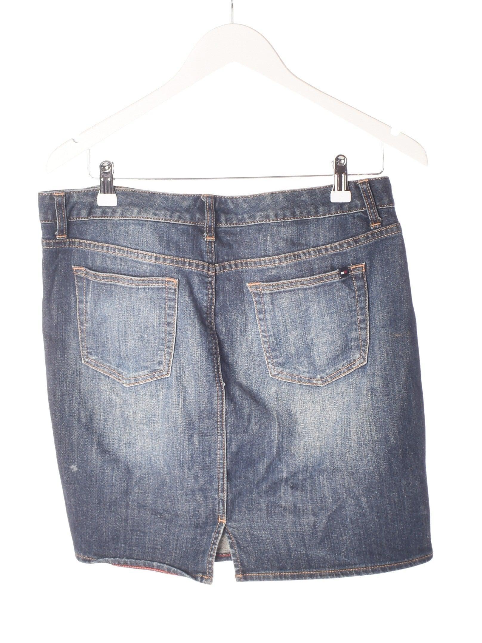 Tommy Hilfiger Nederdel - 40 / Blå / Kvinde - SassyLAB Secondhand