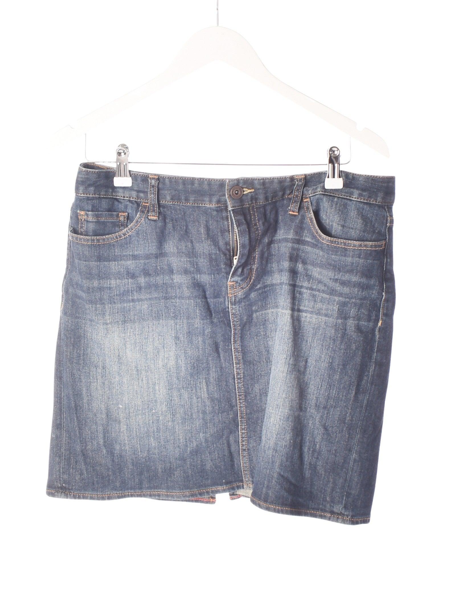 Tommy Hilfiger Nederdel - 40 / Blå / Kvinde - SassyLAB Secondhand