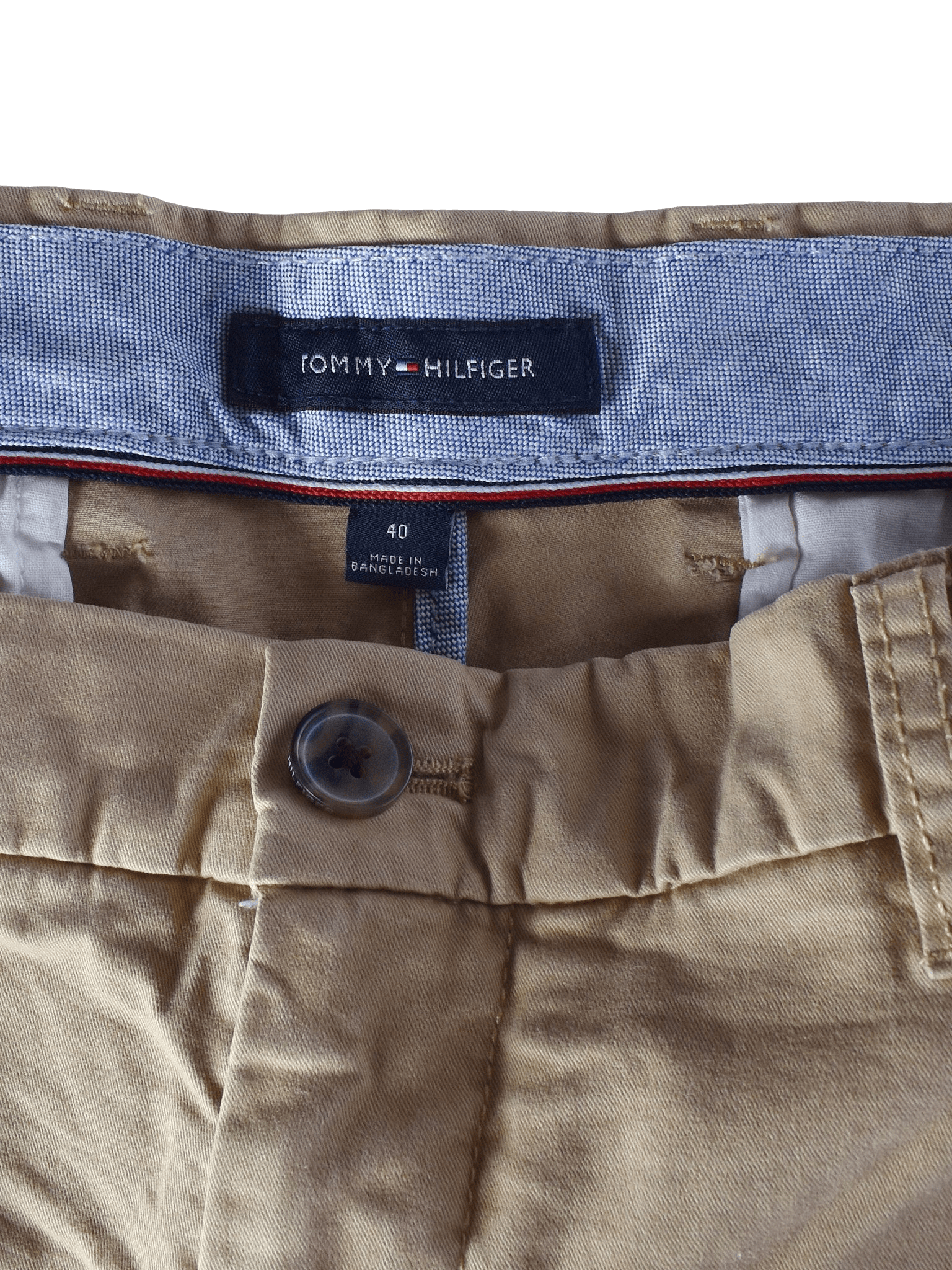 Tommy Hilfiger Shorts - 40 / Beige / Mand - SassyLAB Secondhand