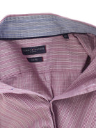 Tommy Hilfiger Skjorte - M / Bordeaux / Mand - SassyLAB Secondhand