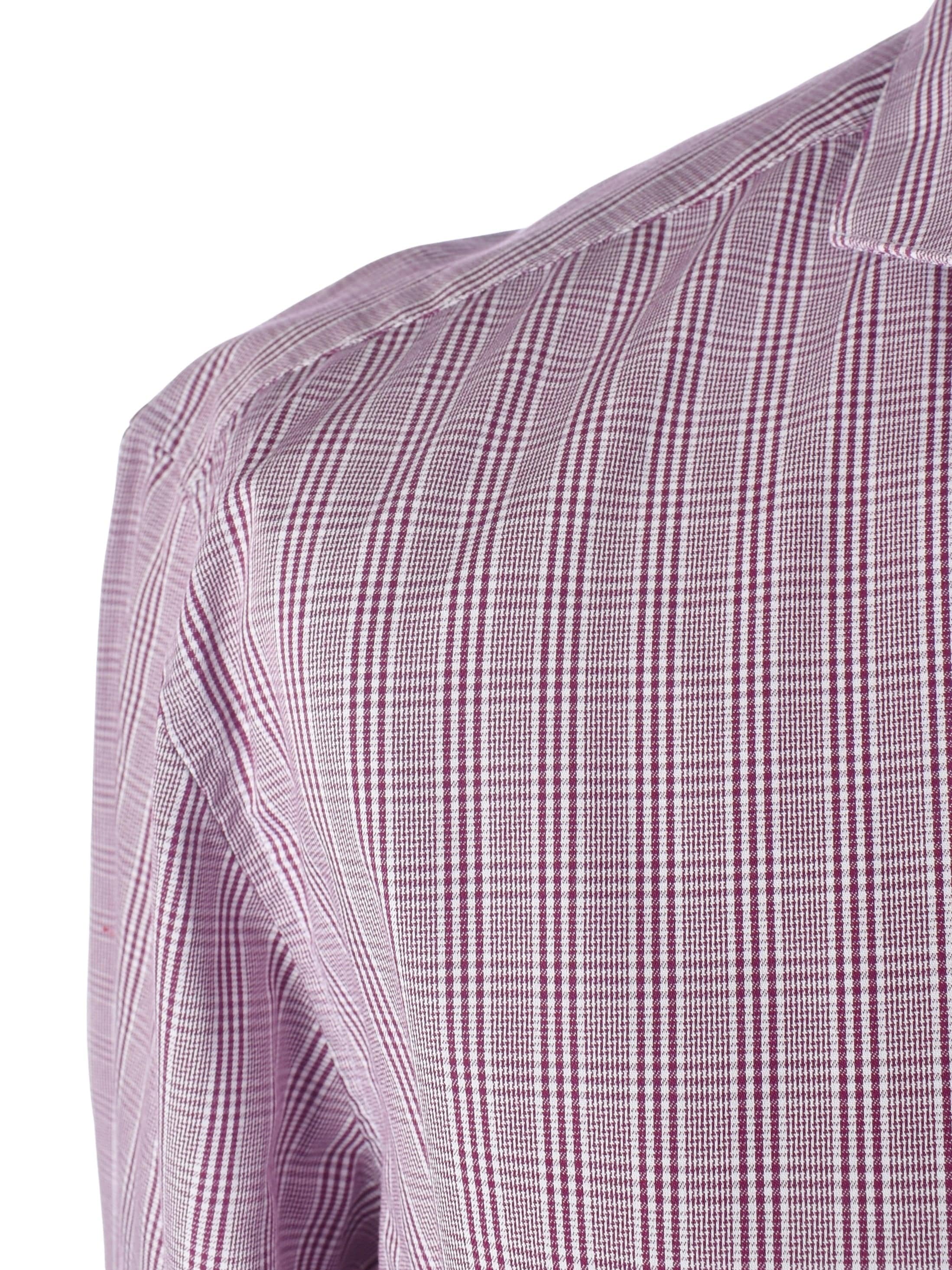 Tommy Hilfiger Skjorte - M / Bordeaux / Mand - SassyLAB Secondhand