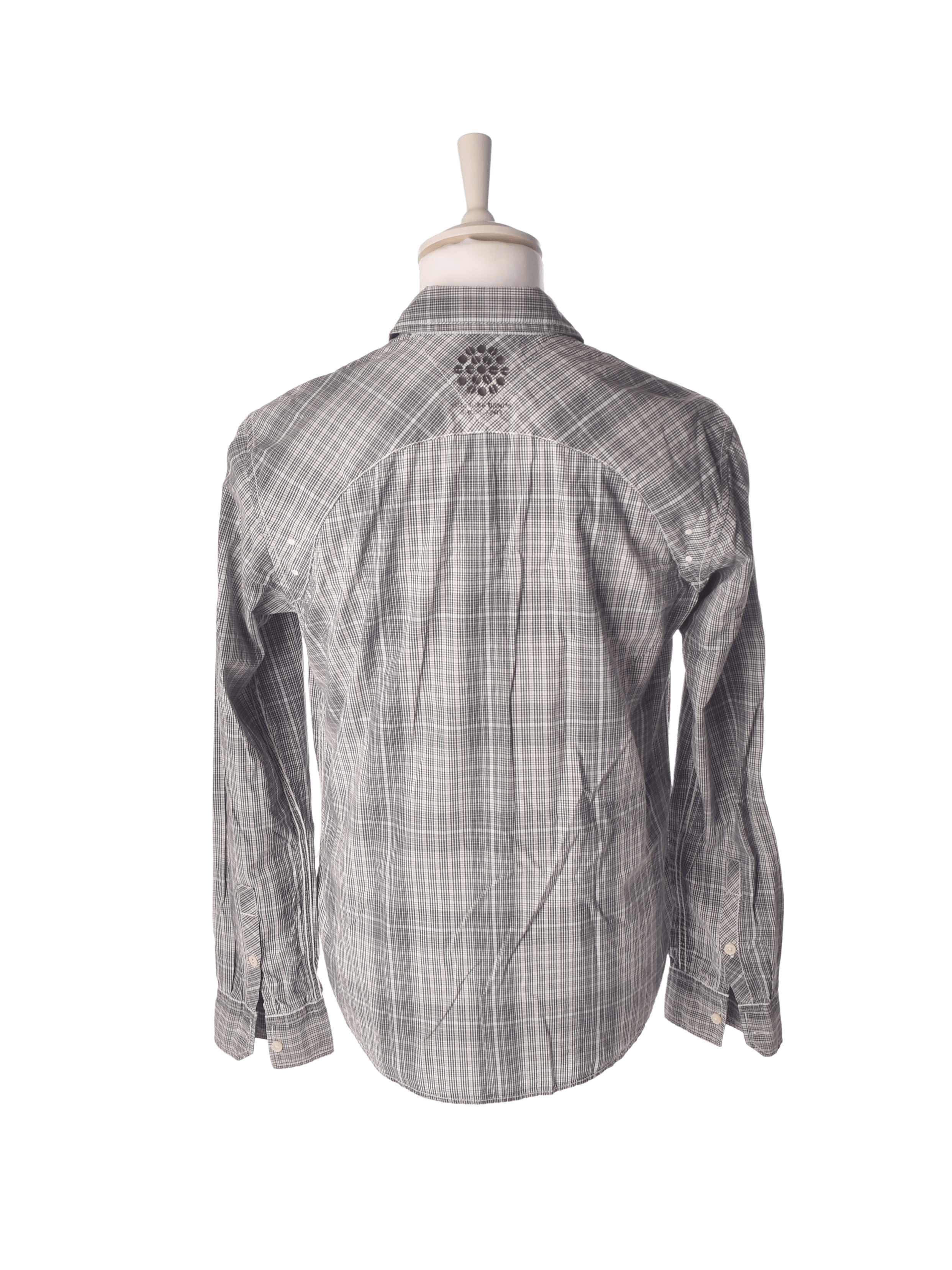 Tommy Hilfiger Skjorte - M / Grå / Mand - SassyLAB Secondhand