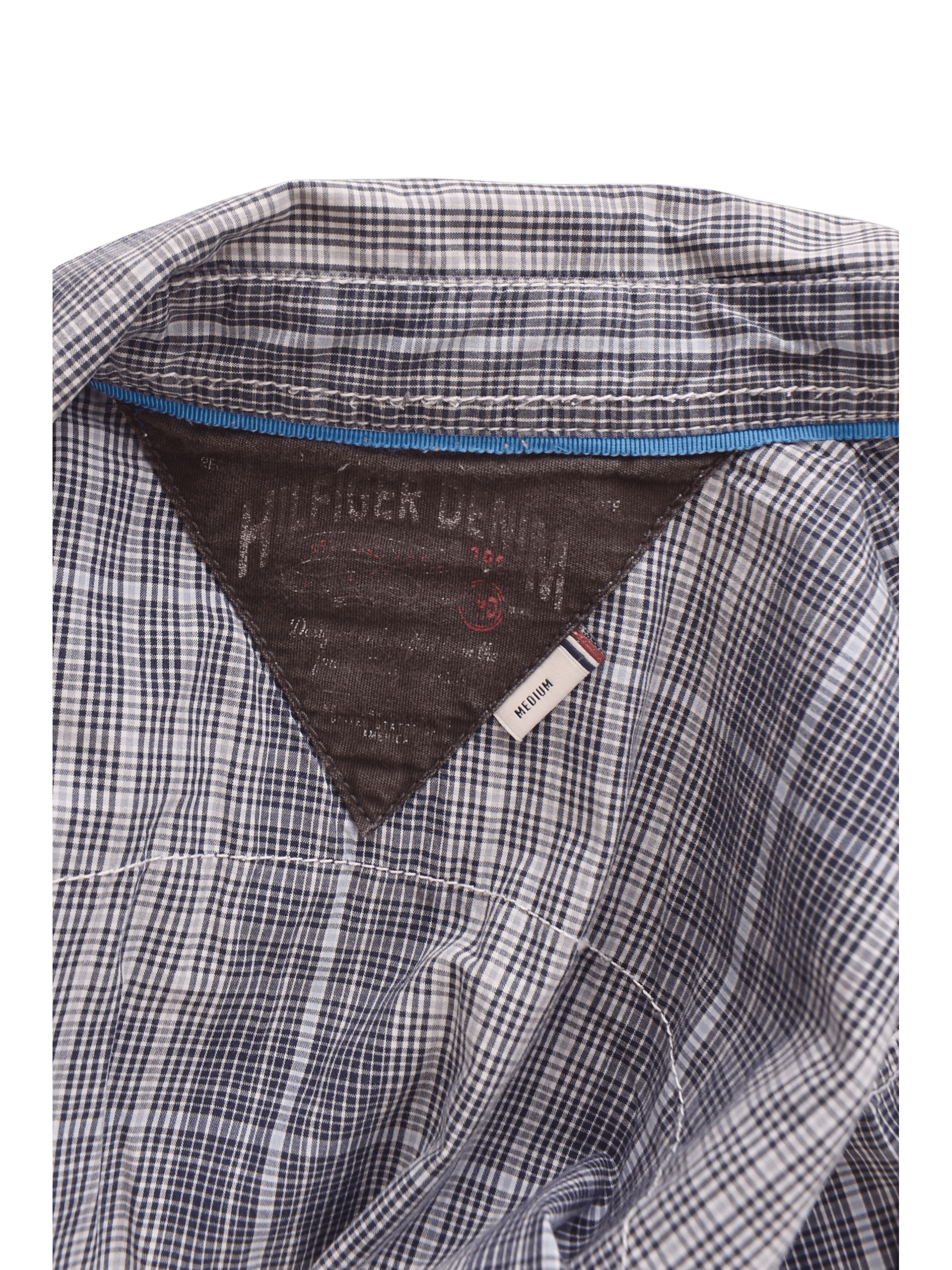 Tommy Hilfiger Skjorte - M / Grå / Mand - SassyLAB Secondhand