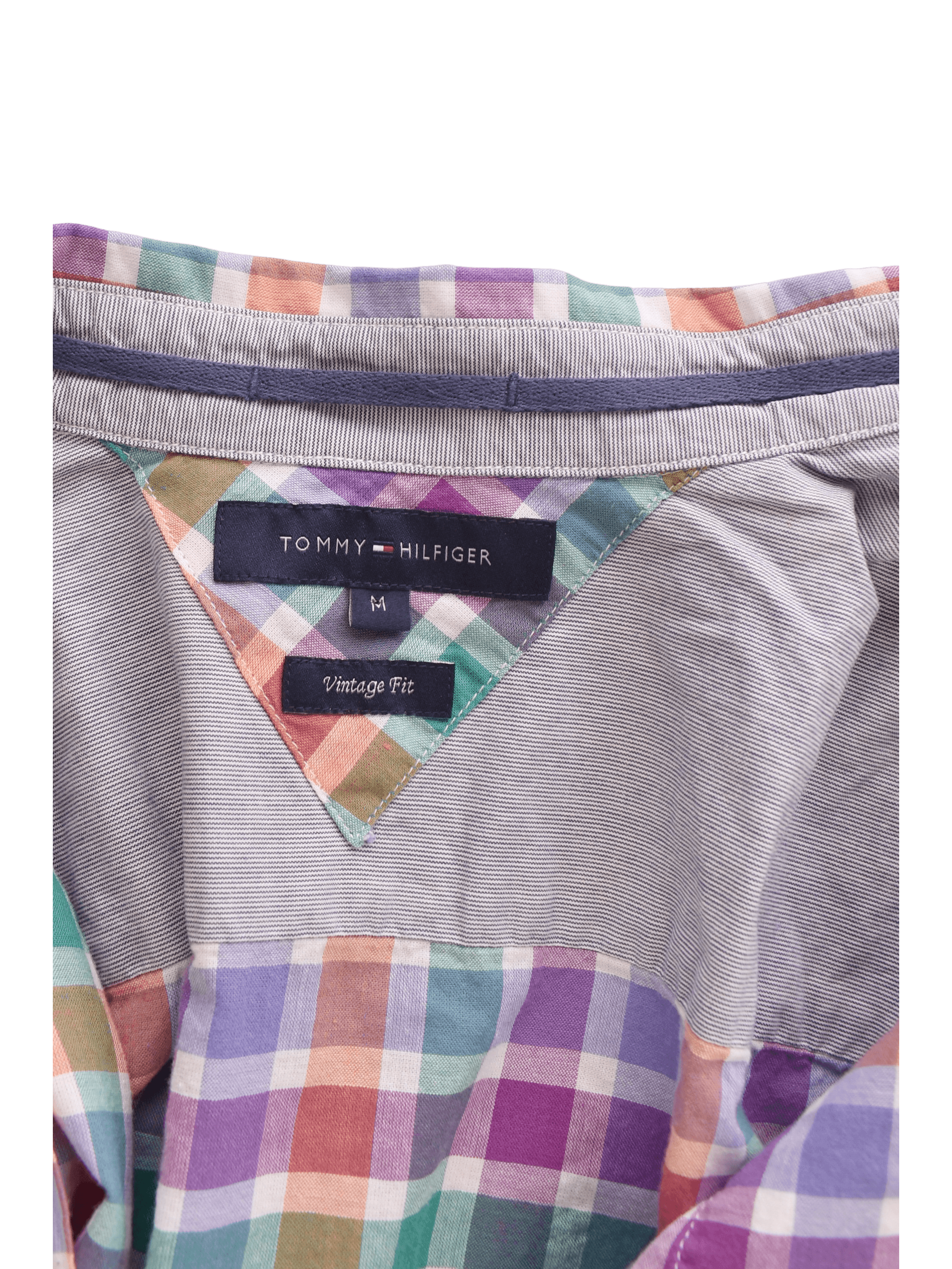 Tommy Hilfiger Skjorte - M / Multifarvet / Mand - SassyLAB Secondhand