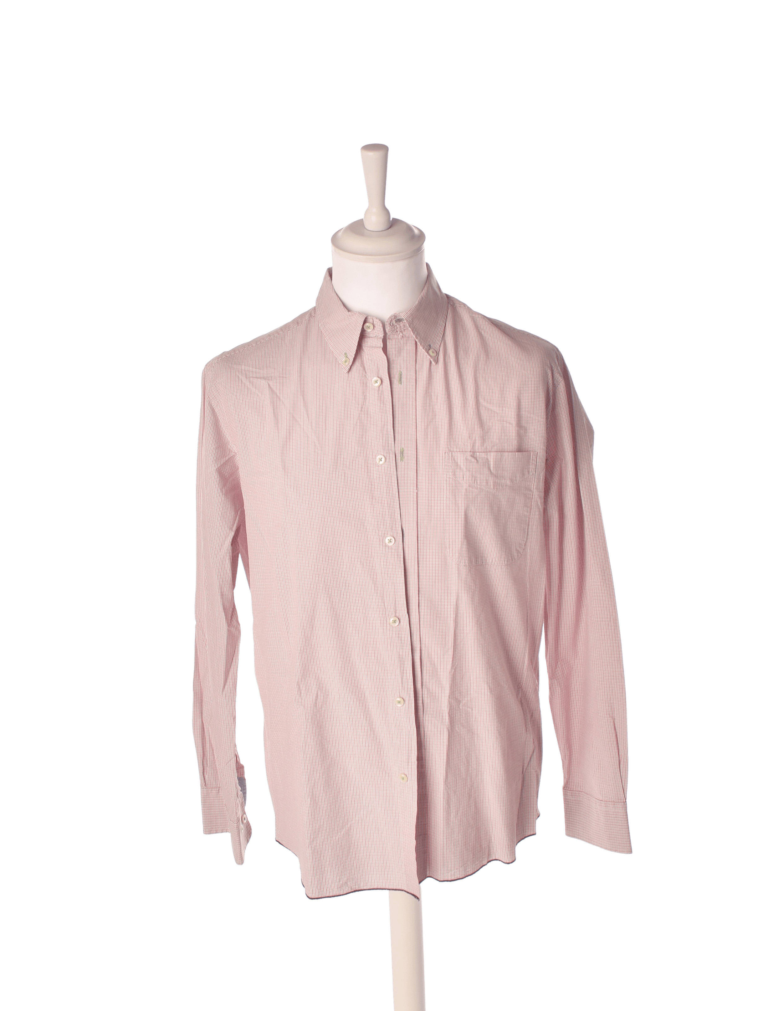 Tommy Hilfiger Skjorte - M / Rød / Mand - SassyLAB Secondhand