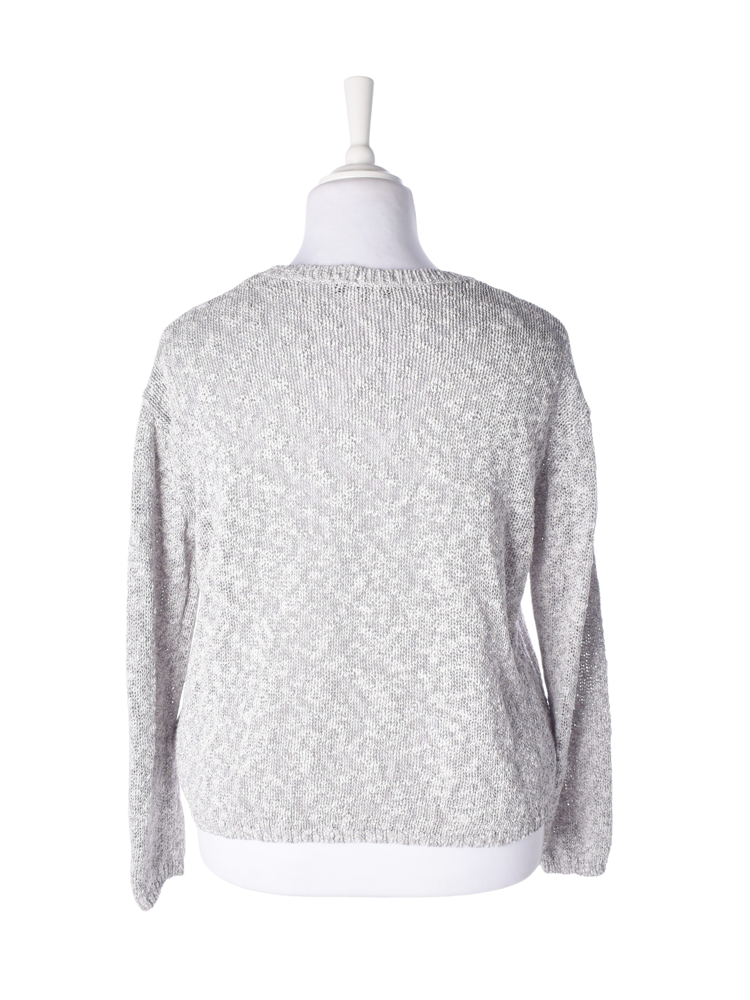 Tommy Hilfiger Strik - L / Grå / Kvinde - SassyLAB Secondhand