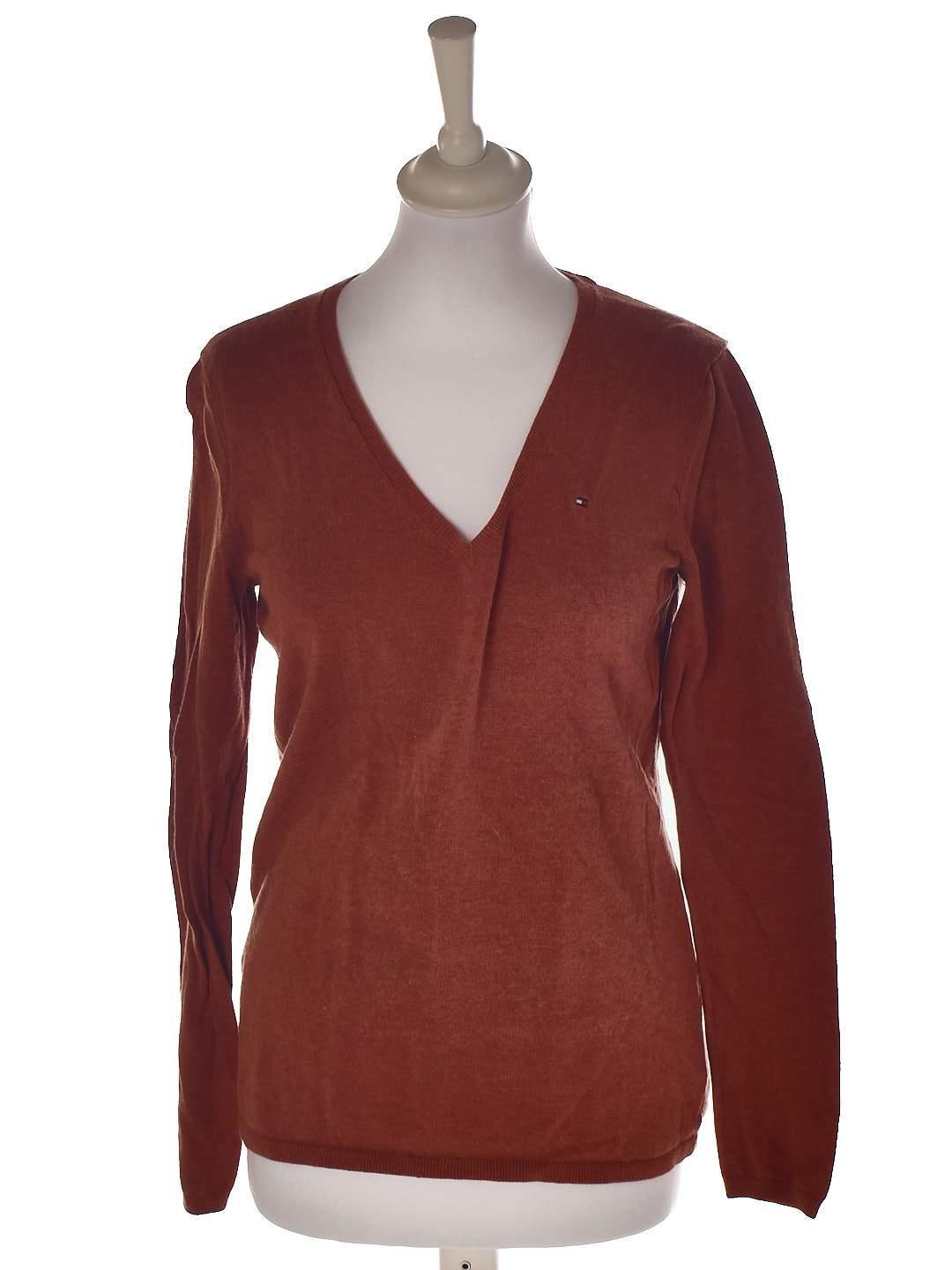 Tommy Hilfiger Strik - M / Brun / Kvinde - SassyLAB Secondhand