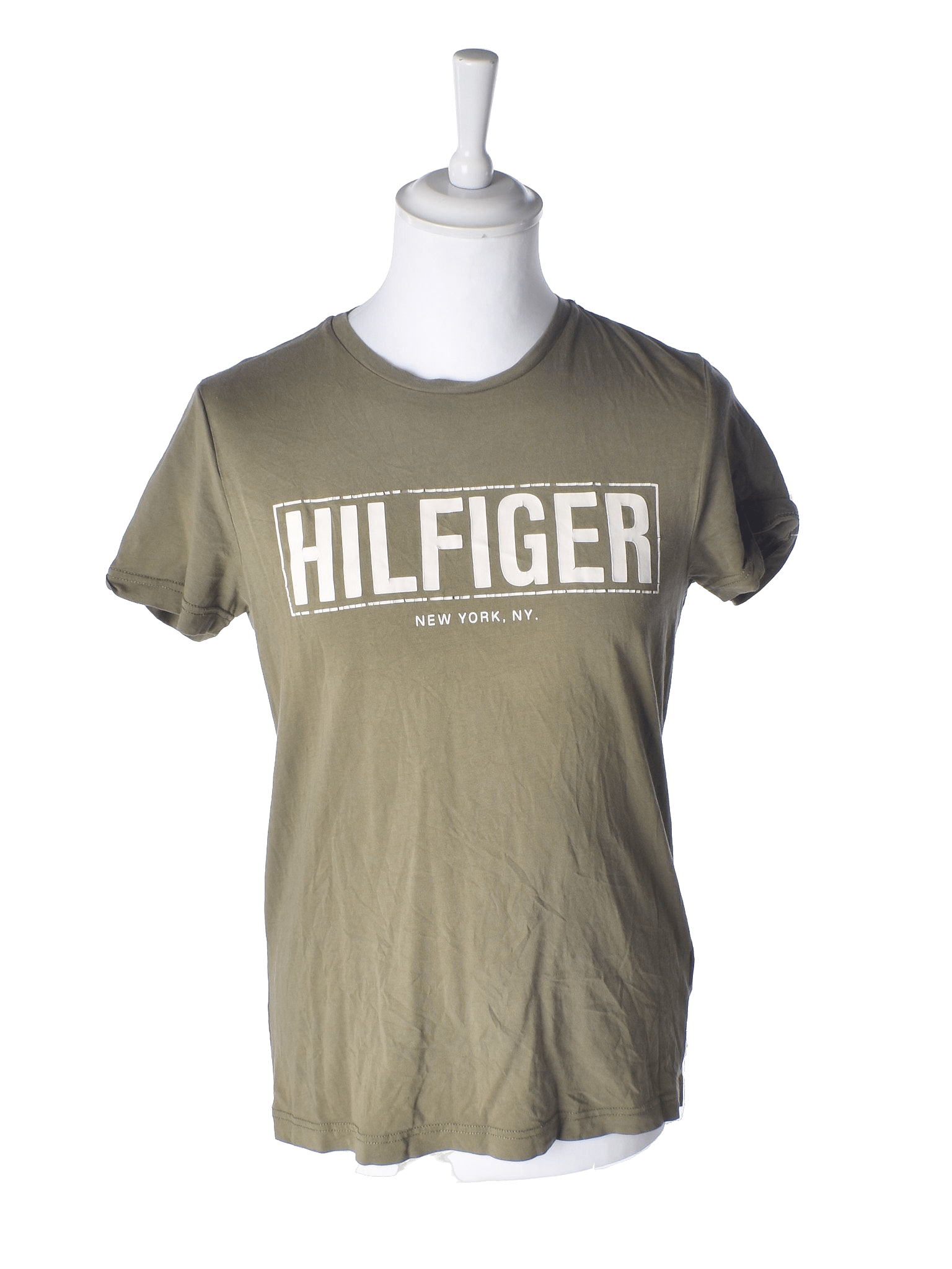 Tommy Hilfiger T-Shirt - S / Grøn / Mand - SassyLAB Secondhand