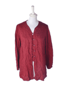 Tone konfektion Bluse - 38 / Rød / Kvinde - SassyLAB Secondhand
