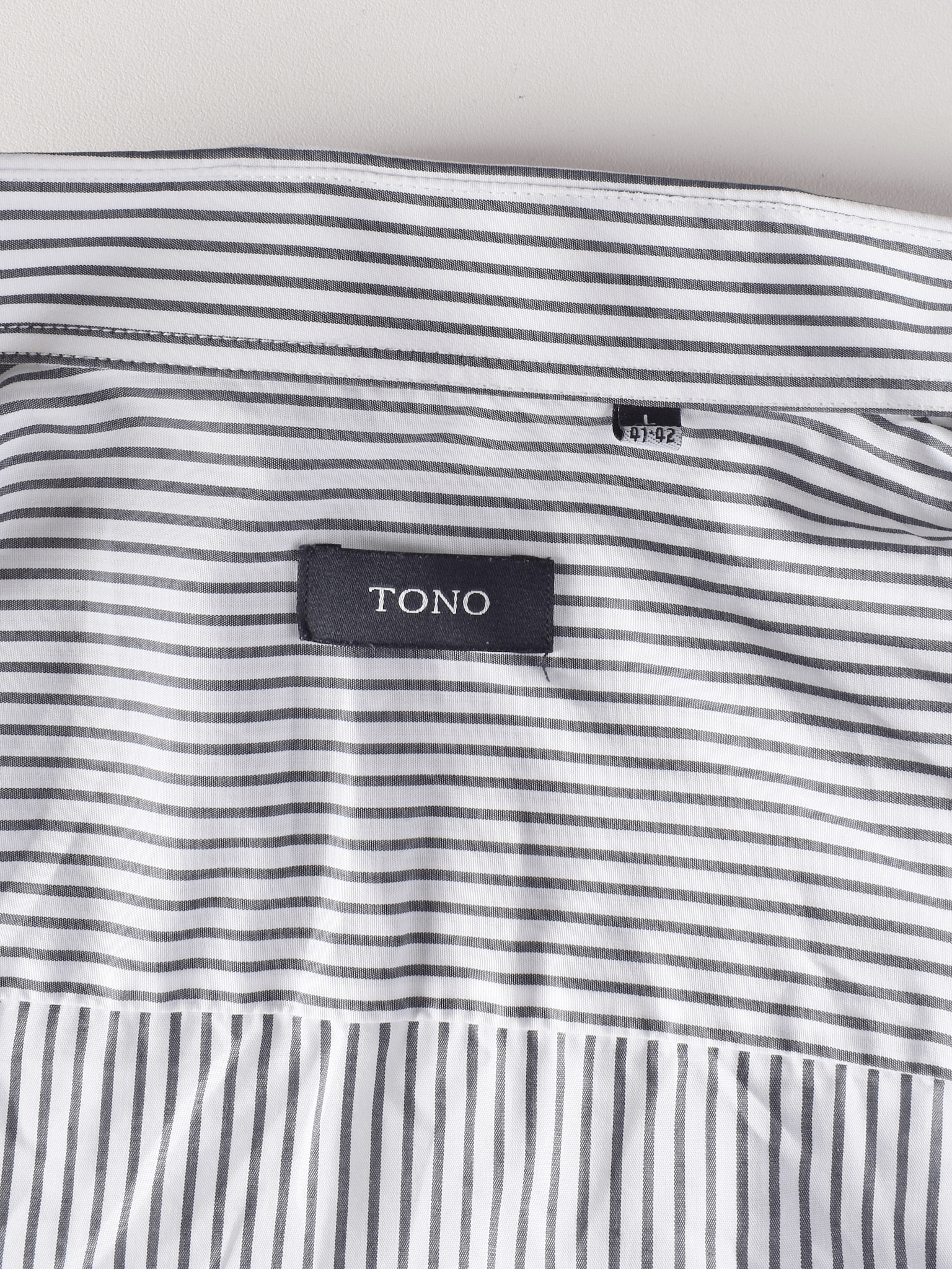 TONO Skjorte - XL / Hvid / Mand - SassyLAB Secondhand