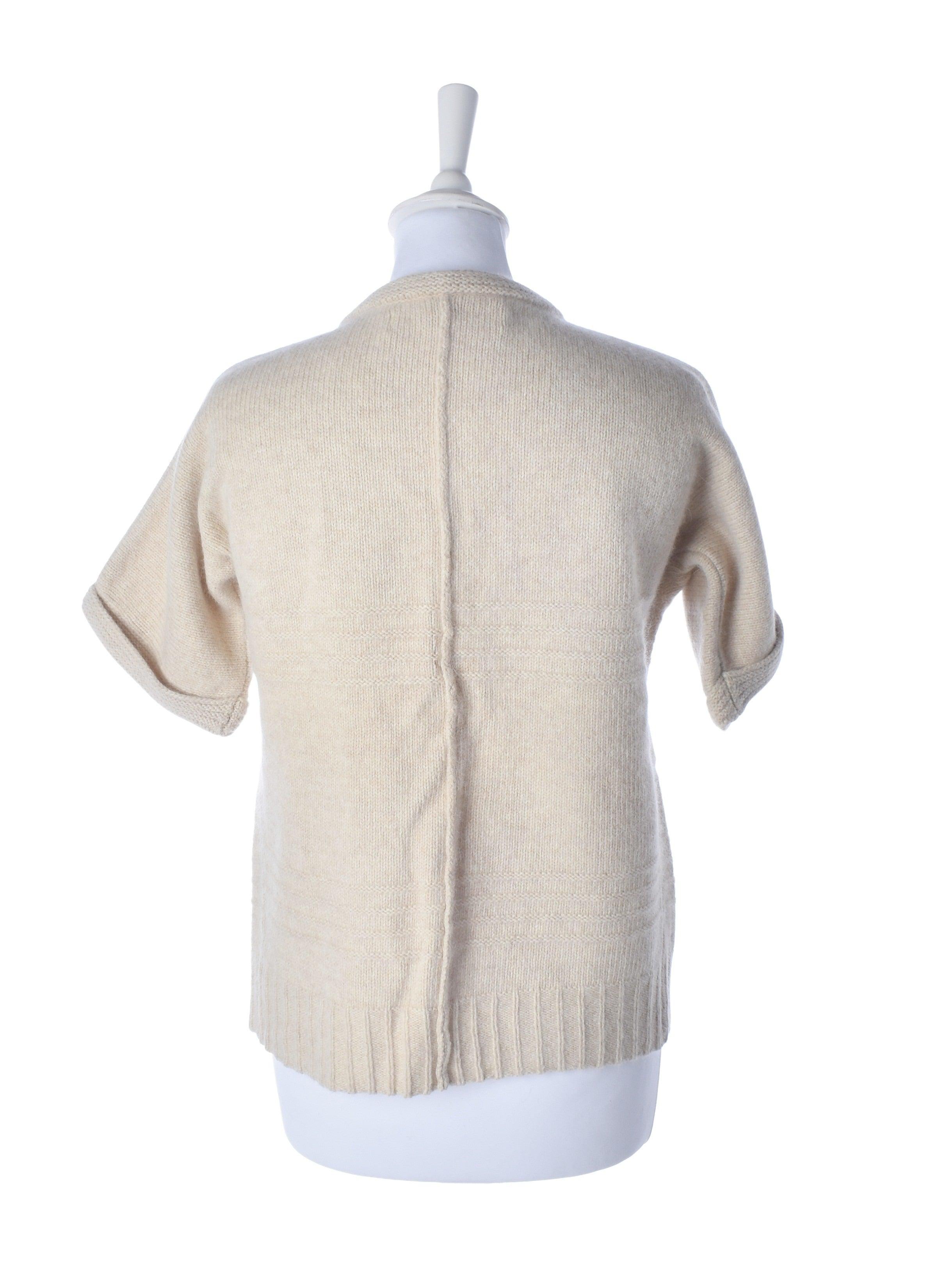 Tusnelda Bloch Cardigan - M / Beige / Kvinde - SassyLAB Secondhand