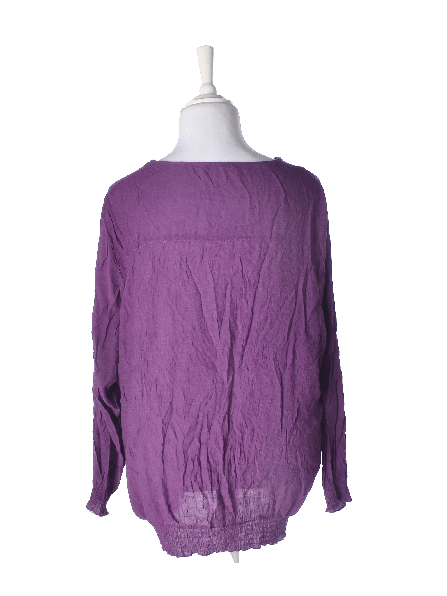 Ukendt Brand Bluse - L / Lilla / Kvinde - SassyLAB Secondhand