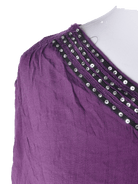 Ukendt Brand Bluse - L / Lilla / Kvinde - SassyLAB Secondhand
