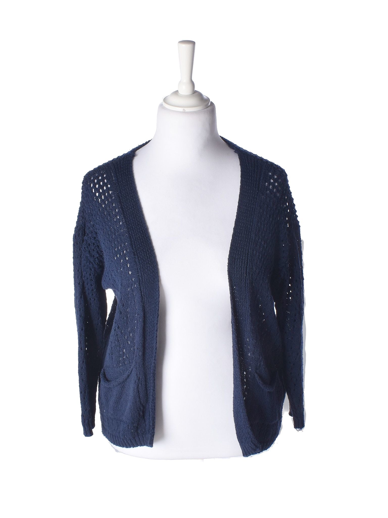 Ukendt Brand Cardigan - XL / Blå / Kvinde - SassyLAB Secondhand