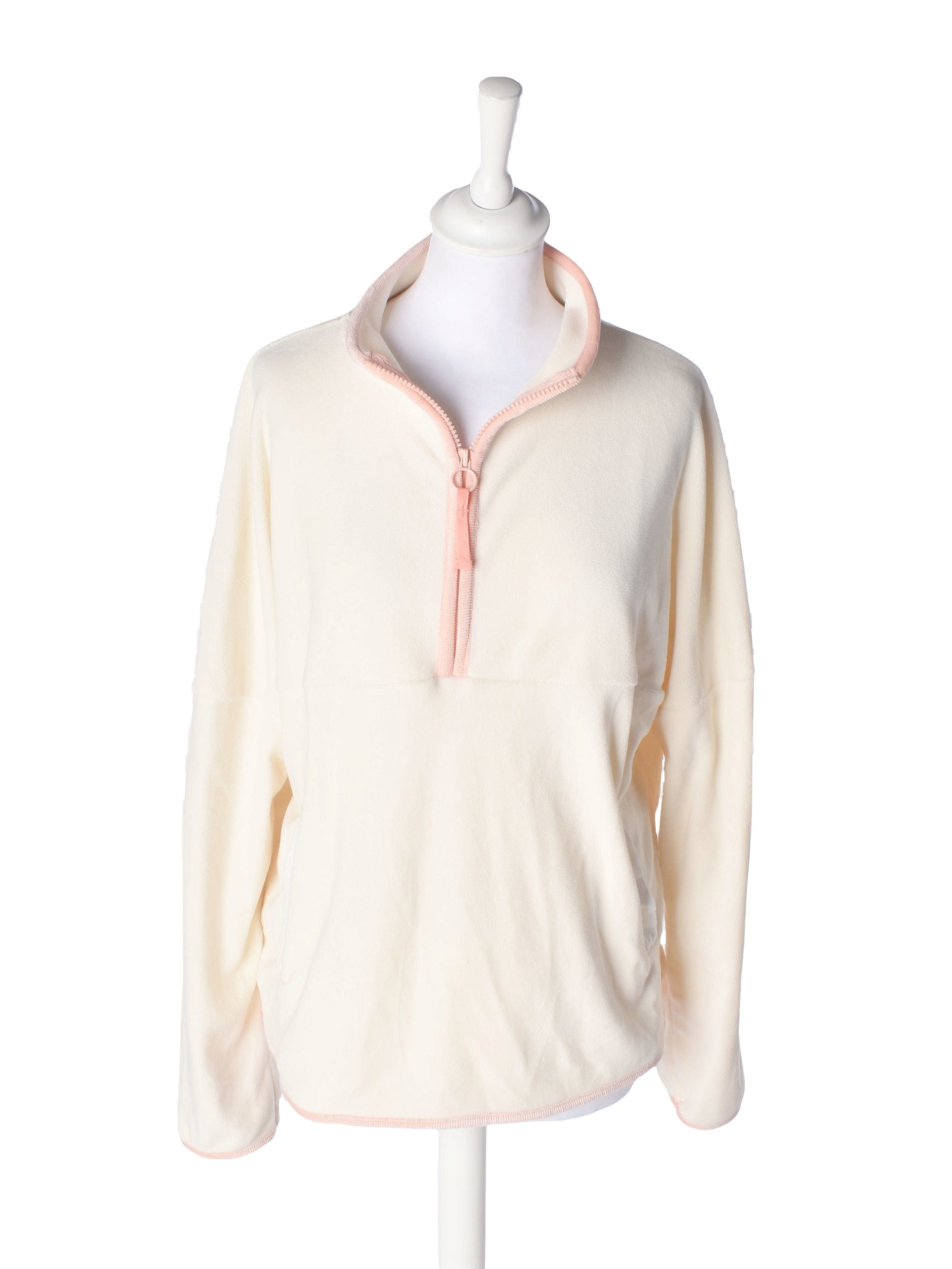 Ukendt Brand Fleece - M / Hvid / Kvinde - SassyLAB Secondhand