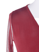 Ukendt Brand Kjole - L / Bordeaux / Kvinde - SassyLAB Secondhand