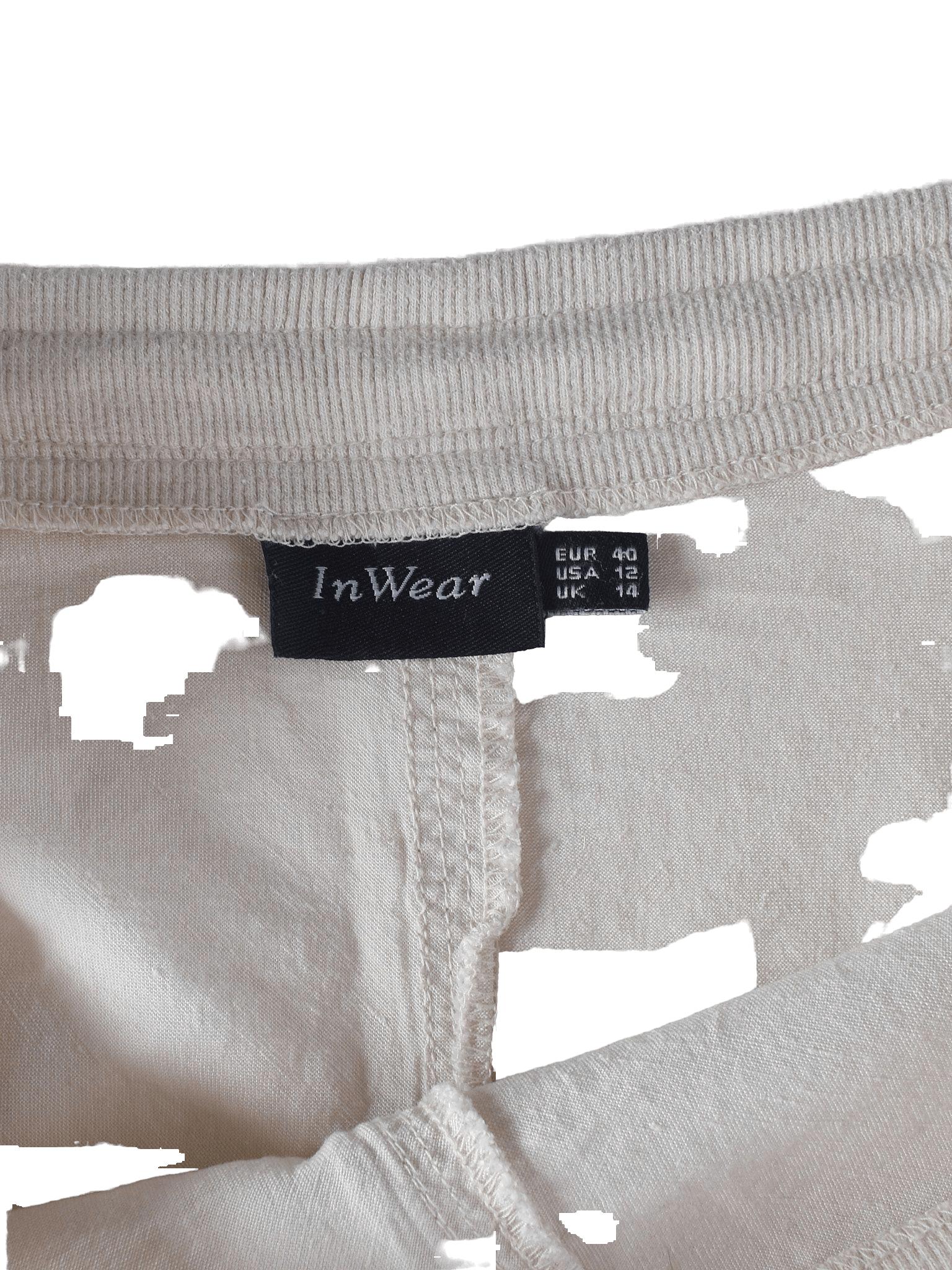 Ukendt Brand Nederdel - M / Beige / Kvinde - SassyLAB Secondhand