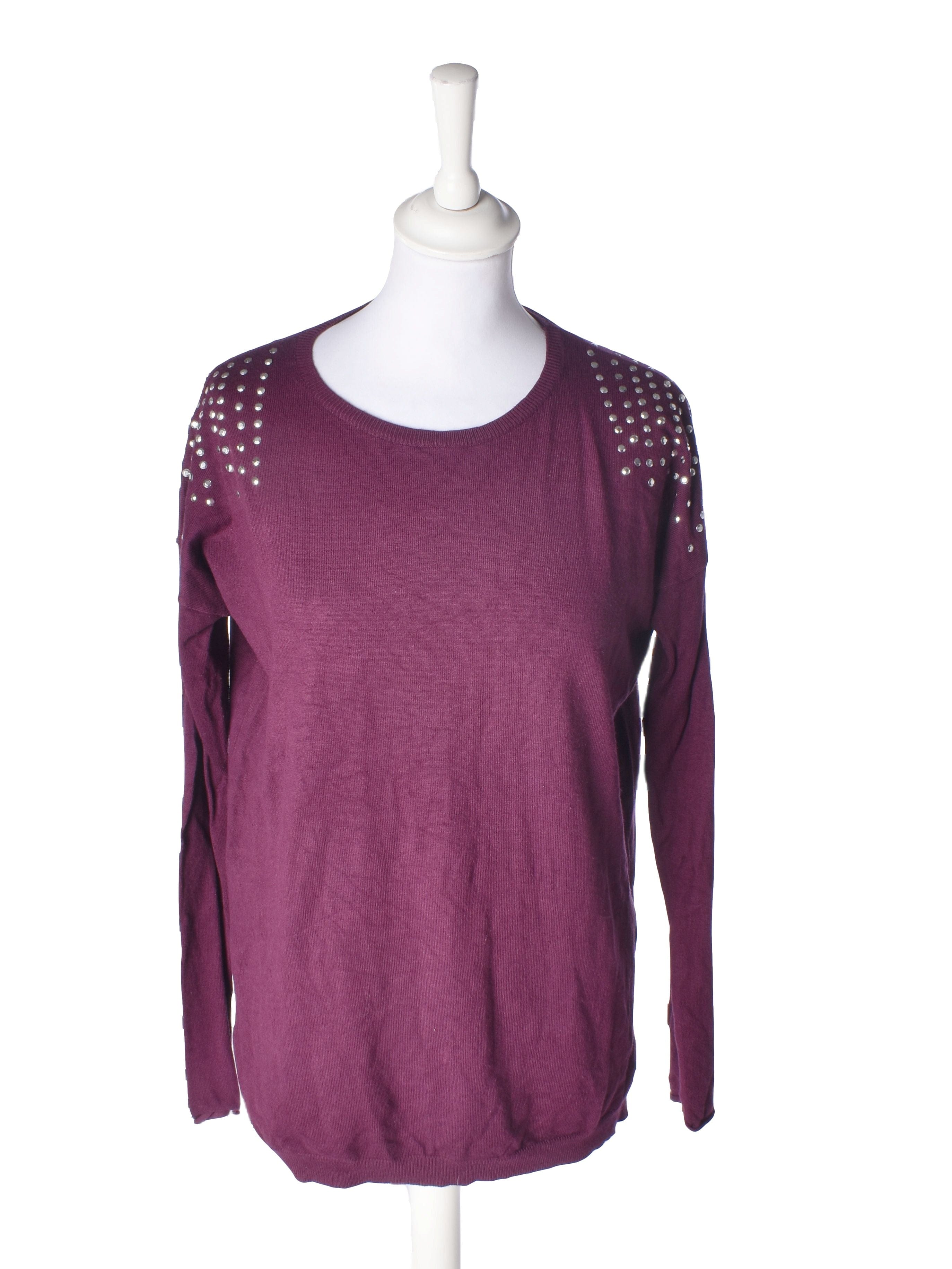 Ukendt Brand Strik - M / Lilla / Kvinde - SassyLAB Secondhand