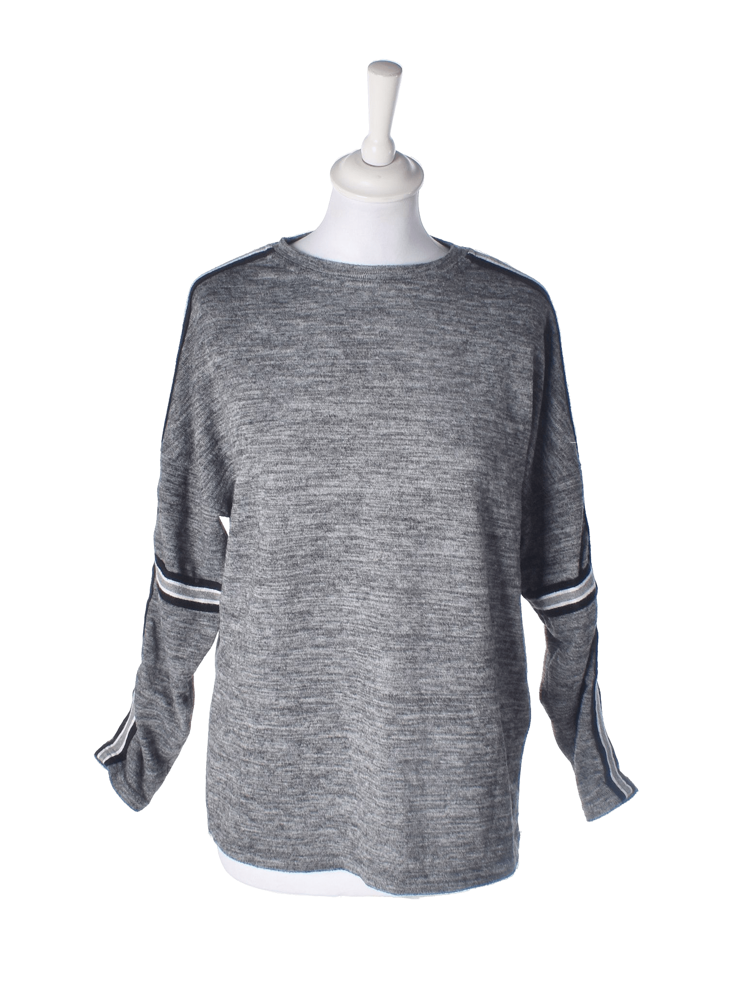 Ukendt Brand Sweater - S / Grå / Kvinde - SassyLAB Secondhand