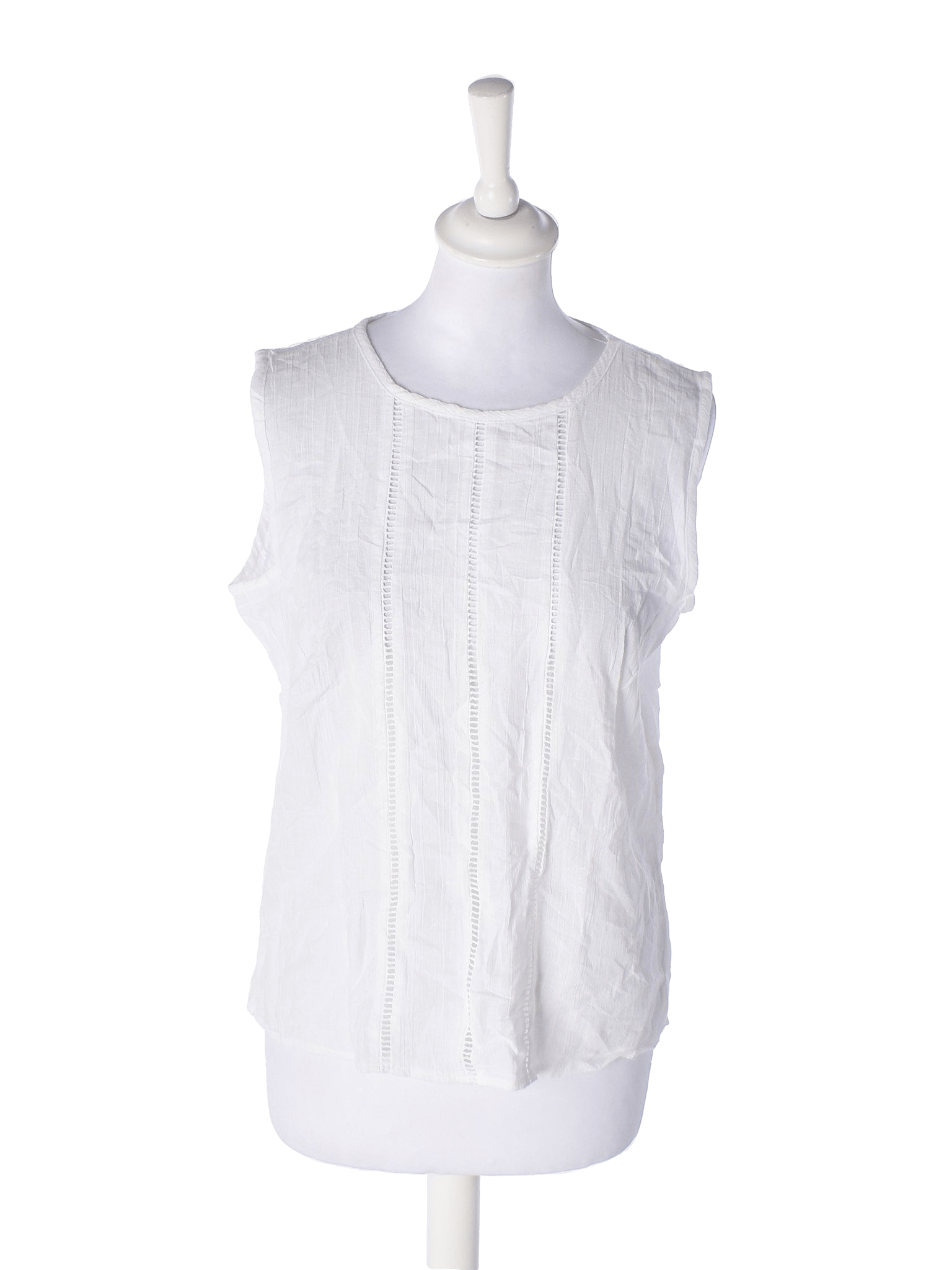 Ukendt Brand Top - M / Hvid / Kvinde - SassyLAB Secondhand
