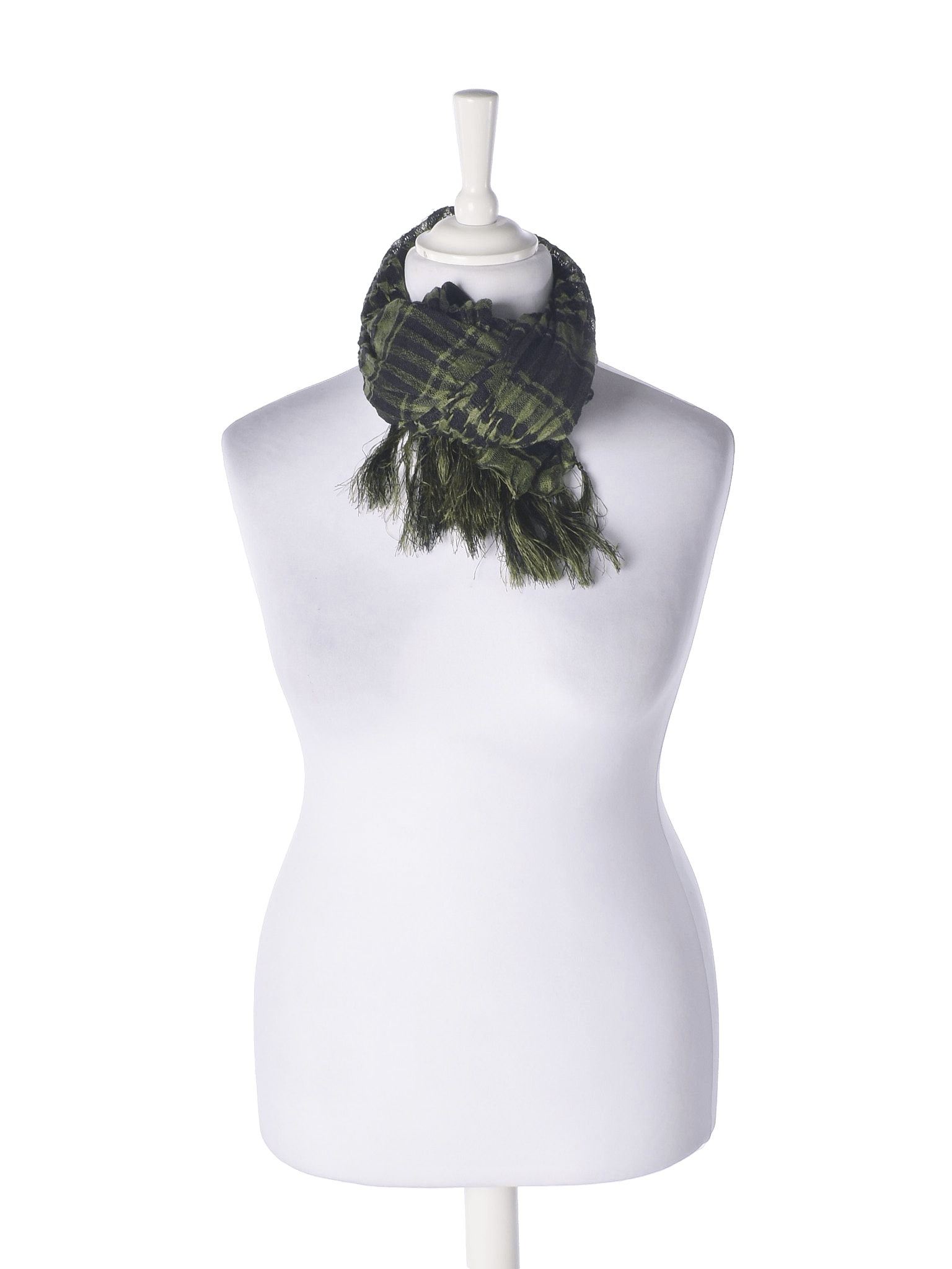 Ukendt Brand Tørklæde - One Size / Grøn / Kvinde - SassyLAB Secondhand
