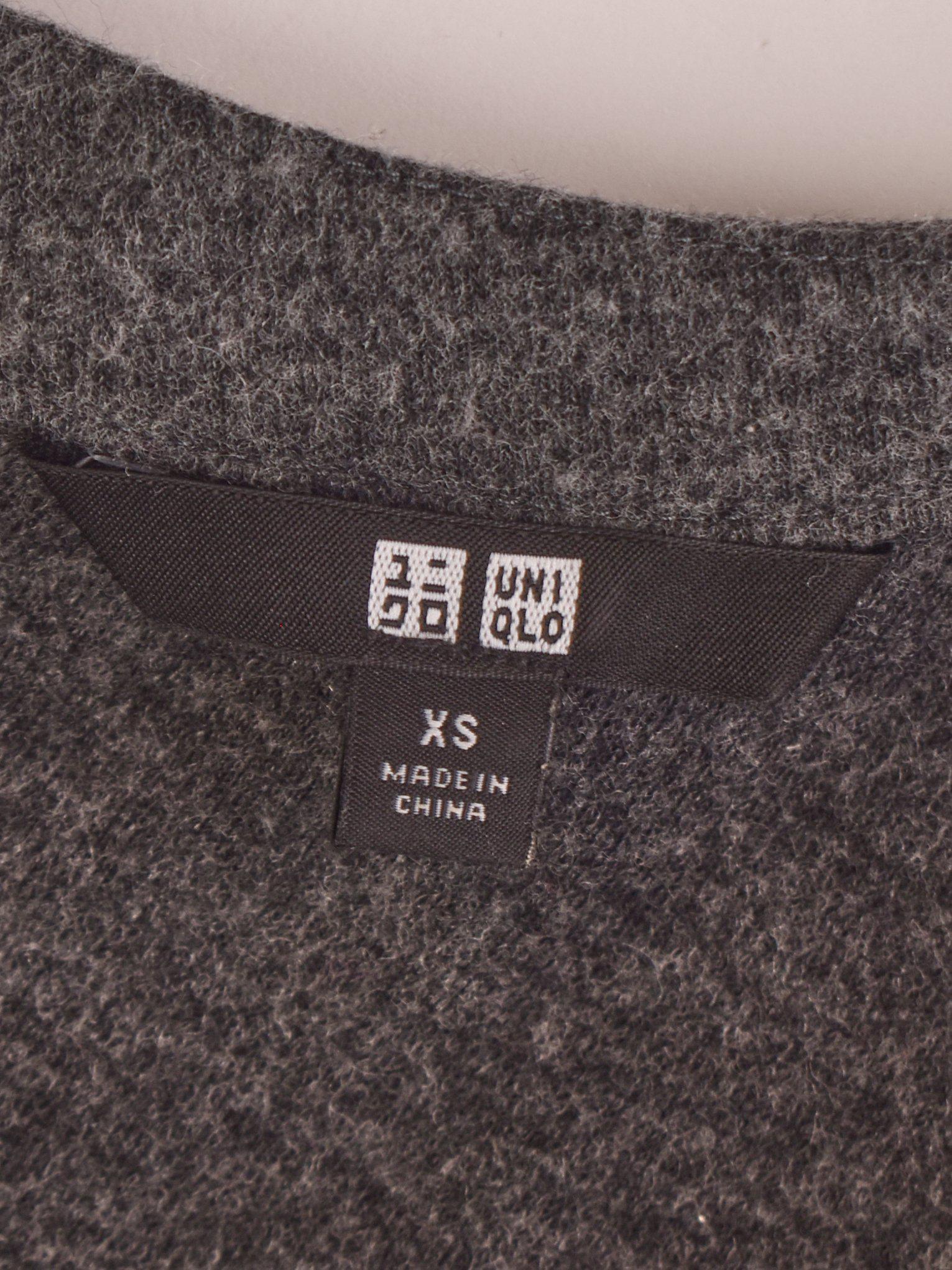 Uniqlo Kjole - XS / Grå / Kvinde - SassyLAB Secondhand