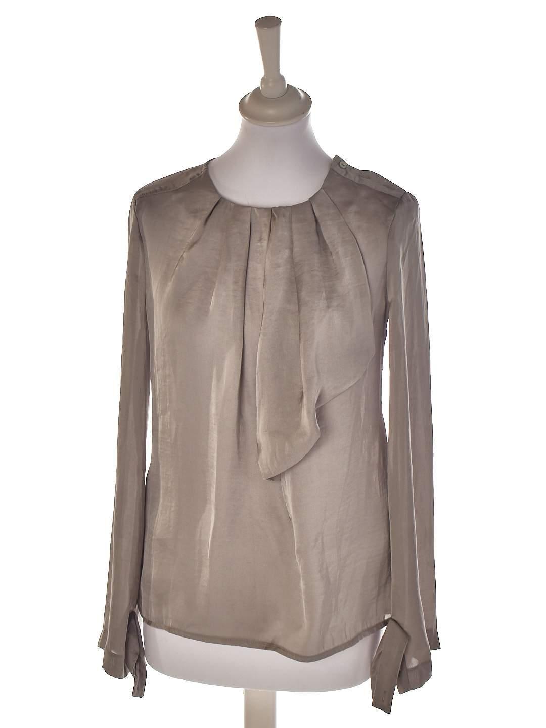 United Colors of Benetton Bluse - XS / Grå / Kvinde - SassyLAB Secondhand